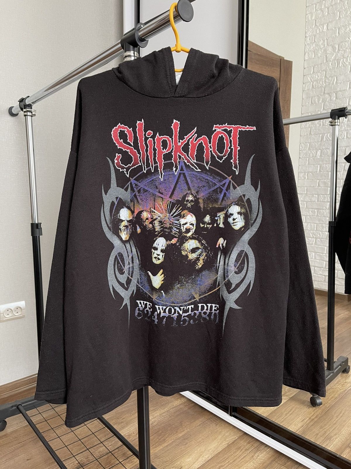 Slipknot Slipknot We Wont Die Rock Band Vintage Hoodie Pullover 90s Size US L / EU 52-54 / 3 - 3 Thumbnail