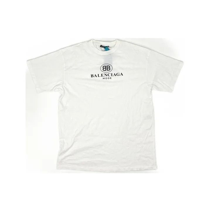 Balenciaga Balenciaga Balenciaga Logo Print Crew Neck TShirt -2507 Size US M / EU 48-50 / 2 - 2 Thumbnail