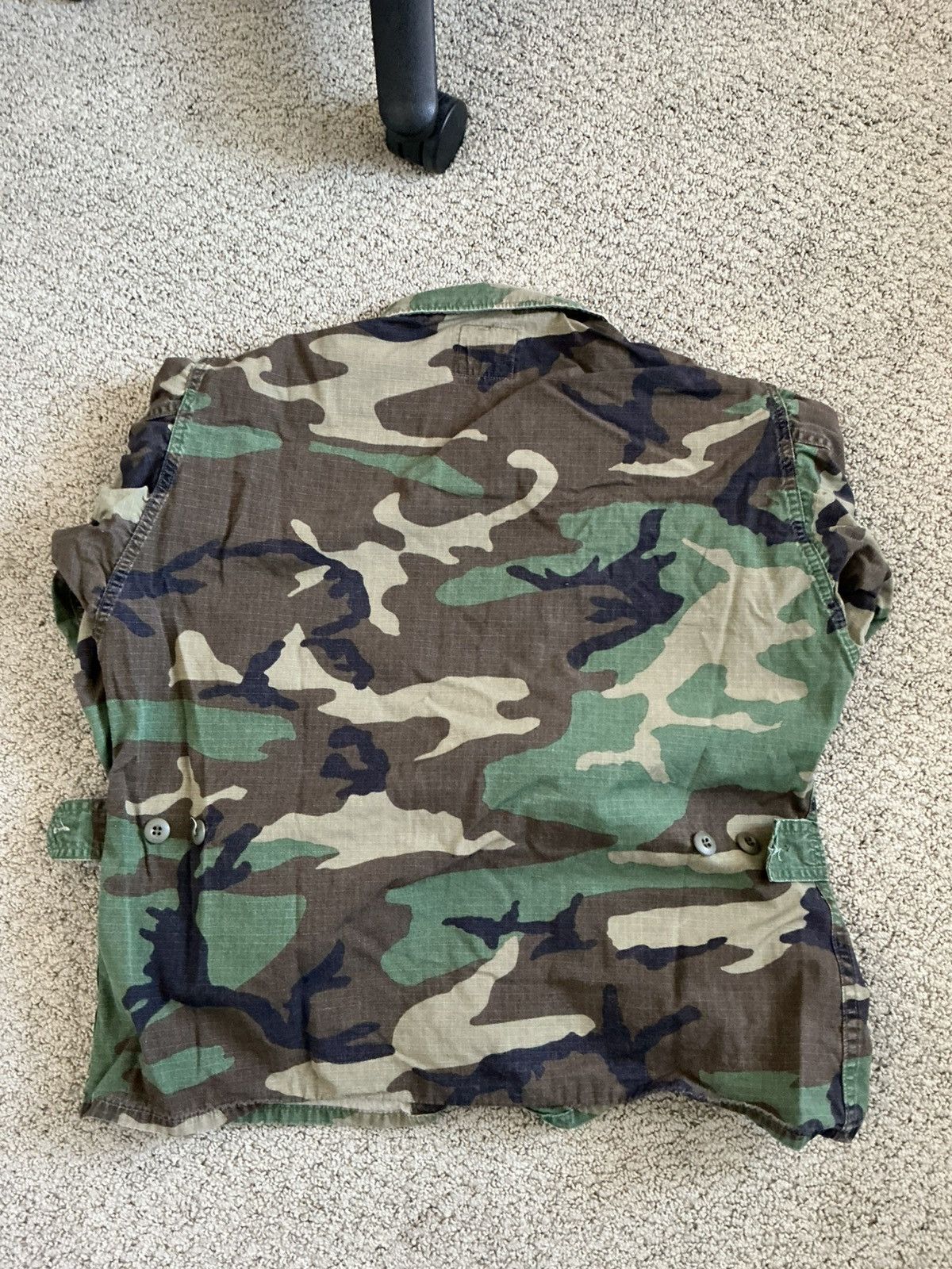 American Apparel × Vintage Vintage Camo American Apparel Army Jacket Size US S / EU 44-46 / 1 - 3 Thumbnail