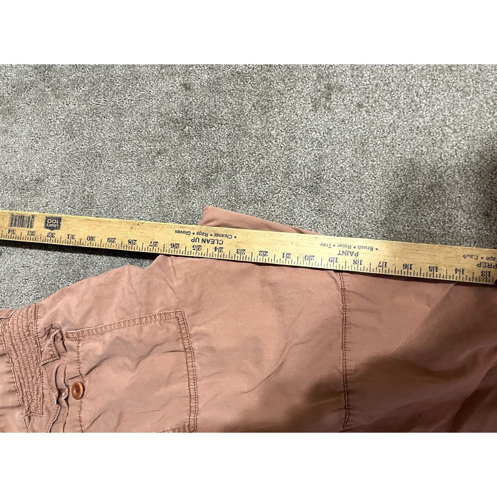 Madewell Madewell Pink Campstitch Slouch Lightweight Cotton Ankle Pants Women Size 32 Size 24" / US 00 / IT 34 - 8 Thumbnail