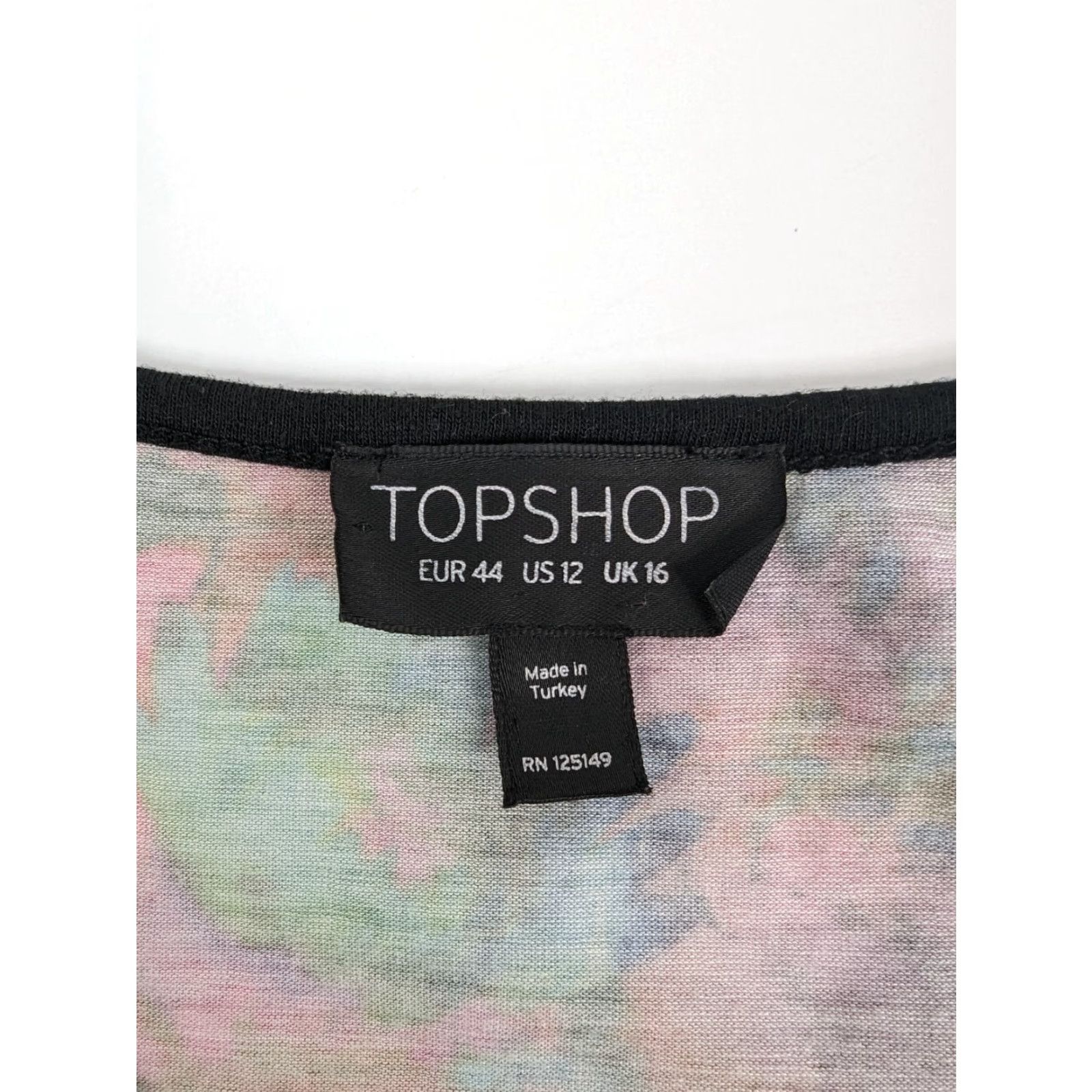Topshop Top Shop Colorful Floral Sleeveless Mini Dress US 10 UK 14 EUR 42 Multicolor Womens Size L / US 10 / IT 46 - 7 Thumbnail
