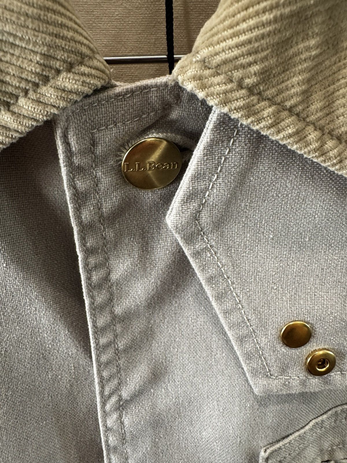 L.L. Bean L.L.Bean Japan Prospect Harbor Field Coat in Natural Size US L / EU 52-54 / 3 - 6 Thumbnail
