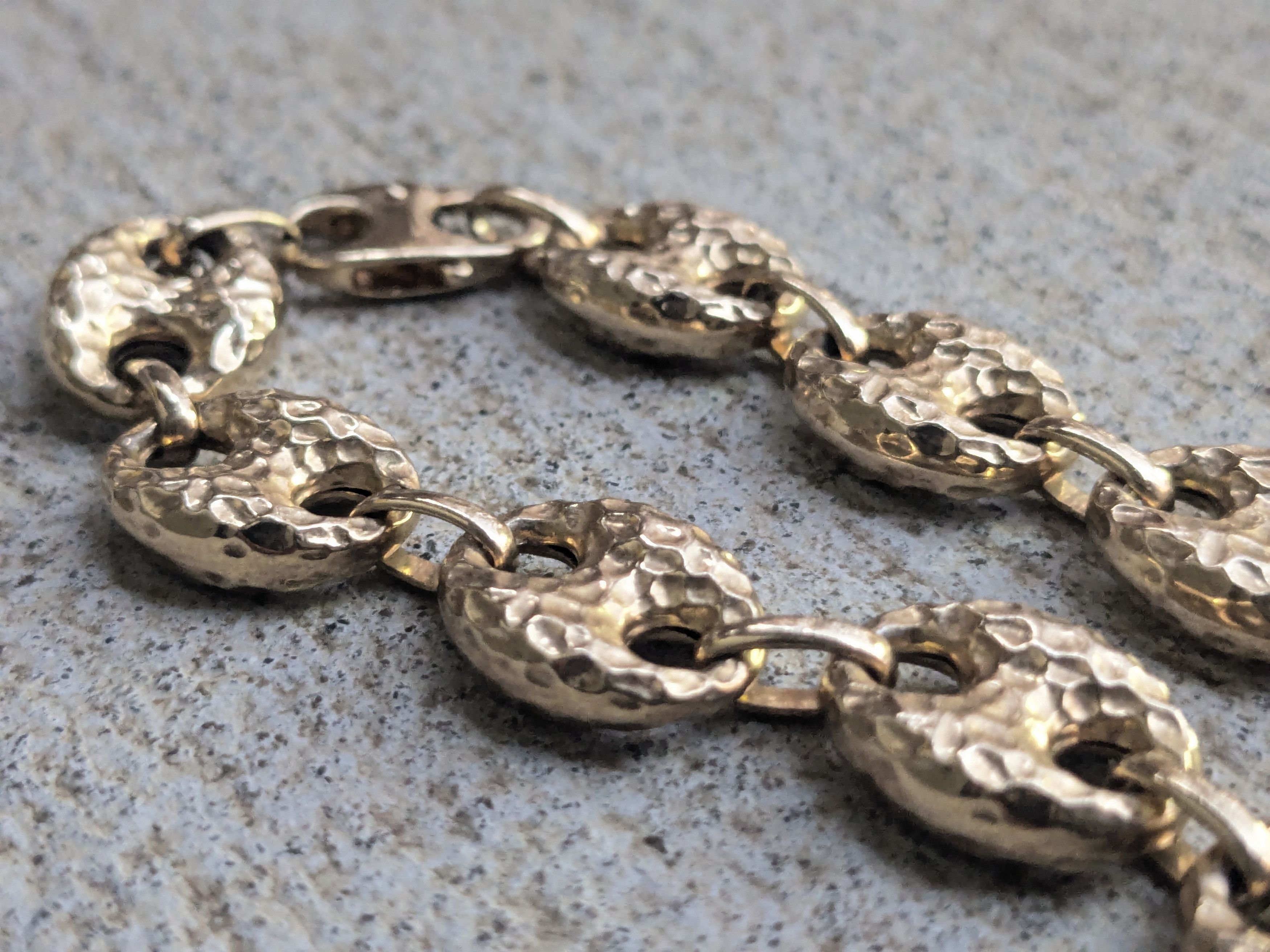 Sterling Silver Itaor Sterling Silver Bracelet Anchor Mariner 8 Italy Size ONE SIZE - 10 Thumbnail
