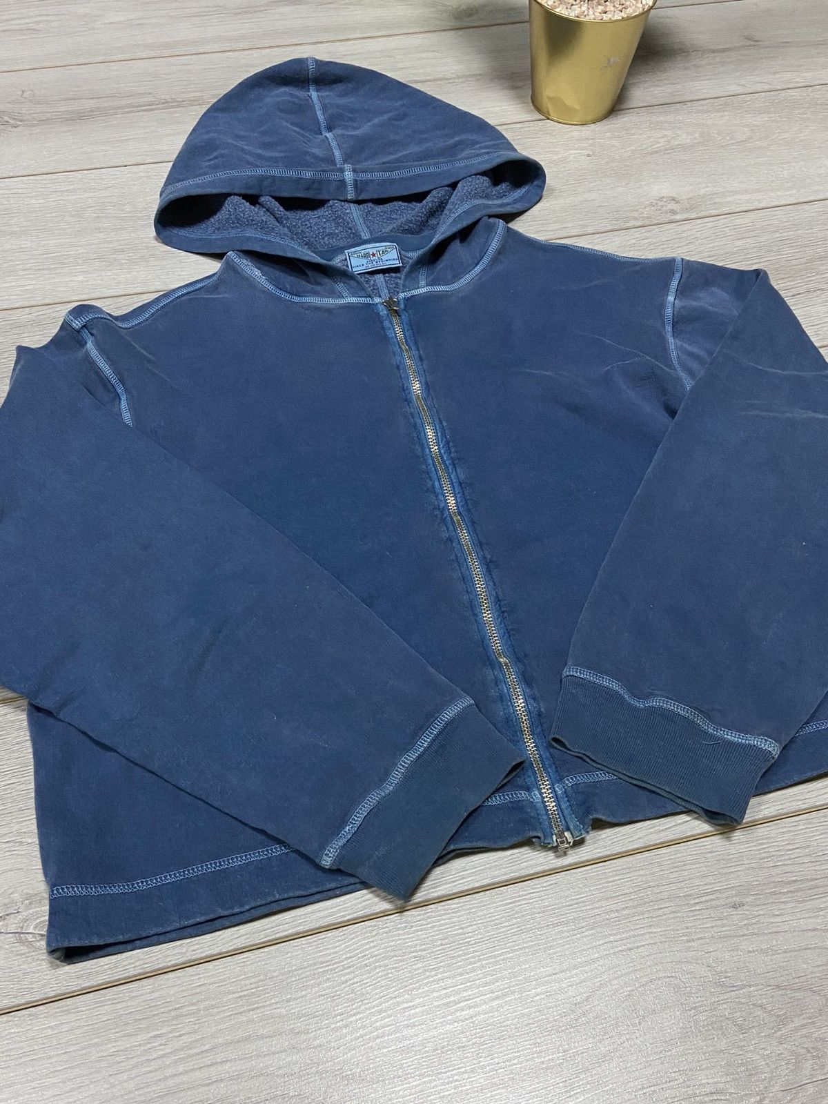 Vintage Made in USA vintage zip garment hoodie Hars Tail Size US L / EU 52-54 / 3 - 6 Thumbnail