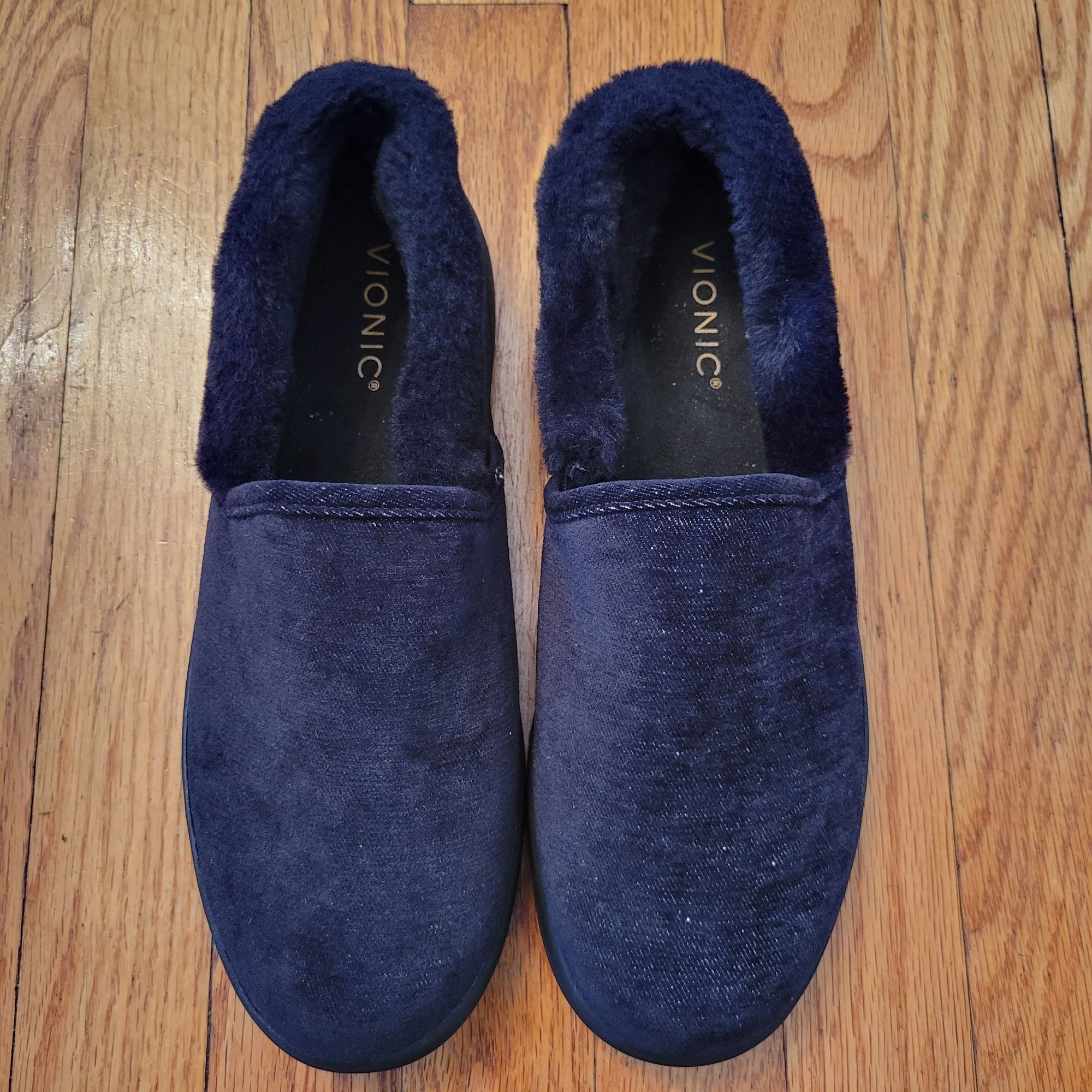 Vionic Vionic Slippers 9.5 Cozy Indoor Footwear Comfy Plush Black C Size US 9.5 / IT 39.5 - 6 Thumbnail