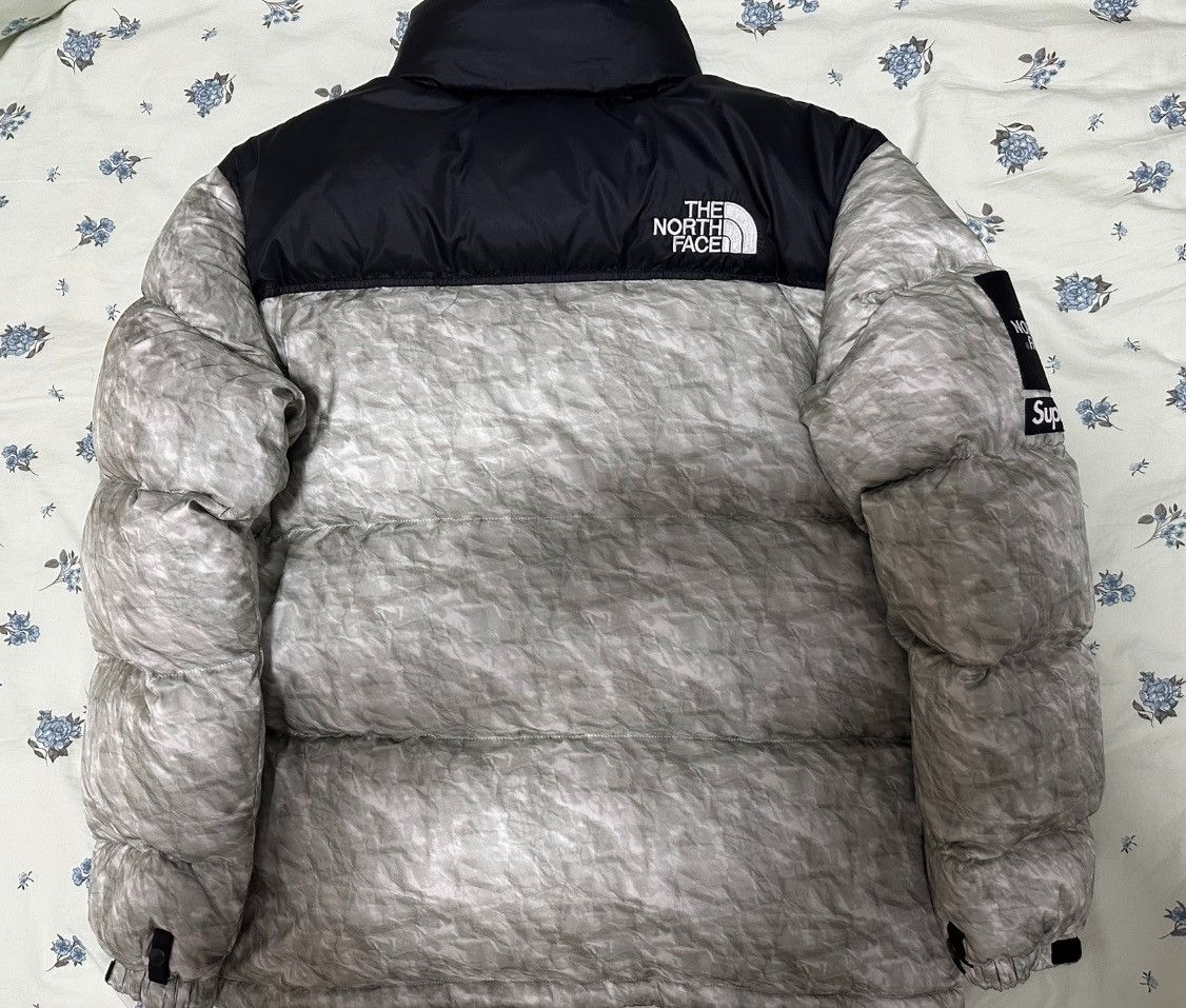 Supreme × The North Face Supreme TNF The North Face Paper Print Nuptse Jacket Medium Size US M / EU 48-50 / 2 - 3 Thumbnail