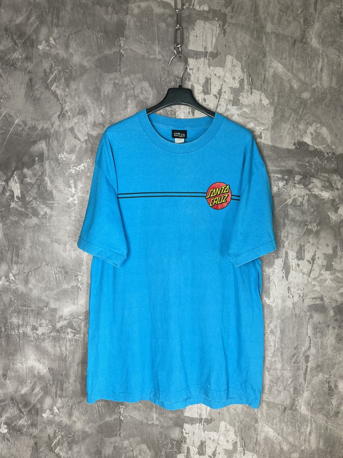 Vintage Vintage Santa Cruz Skateboards Fire Double Sided T-Shirt Size US M / EU 48-50 / 2 - 1 Thumbnail