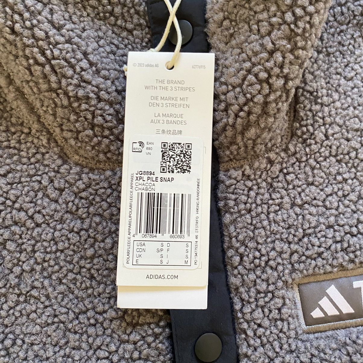 Adidas Adidas Terrex Sherpa Fleece Pullover NEW- Unisex size S Size US S / EU 44-46 / 1 - 7 Thumbnail
