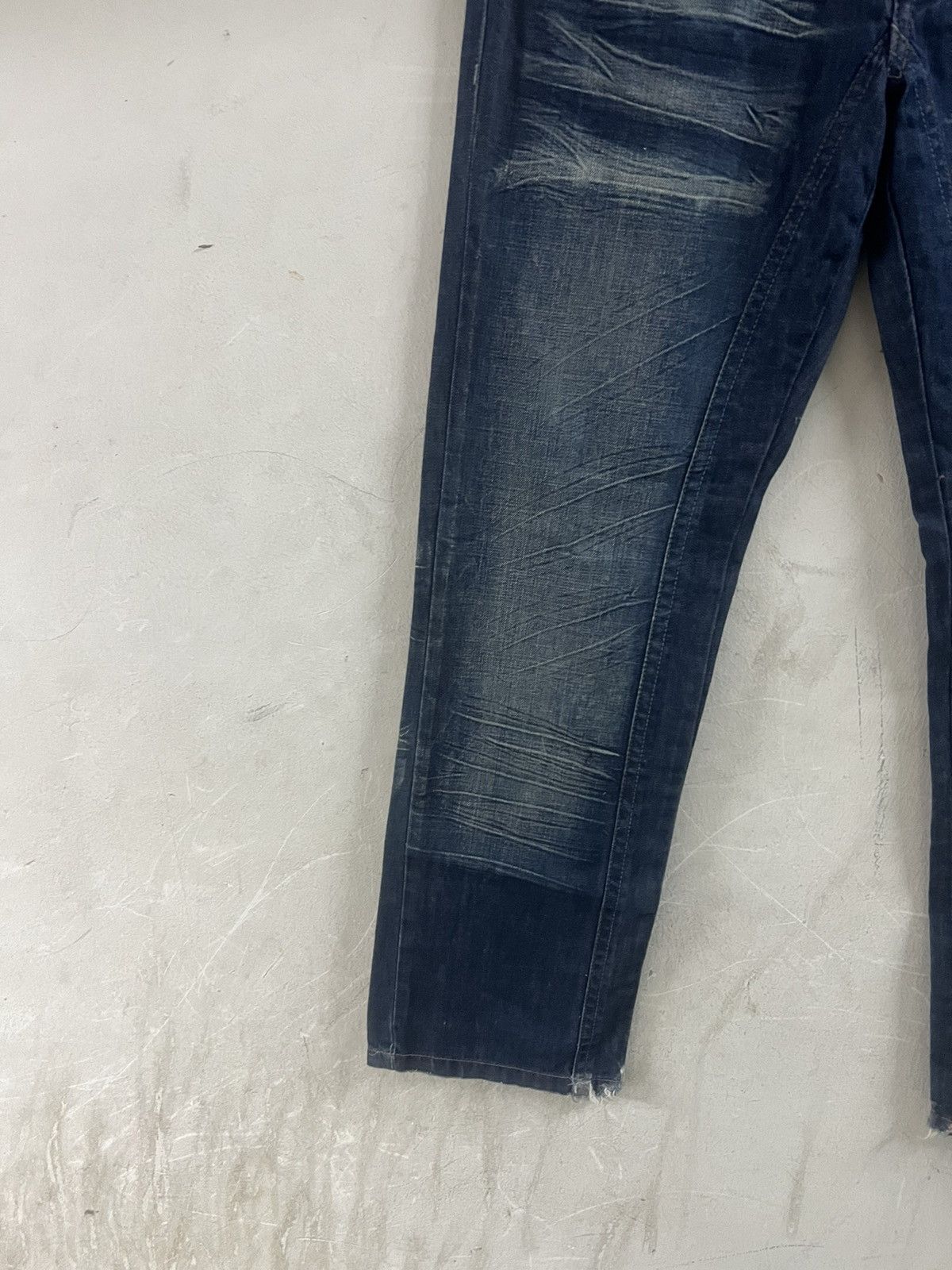 Designer × Diesel LOOSE CUT DIESEL DISTRESSED DENIM PANT Size US 34 / EU 50 - 4 Thumbnail