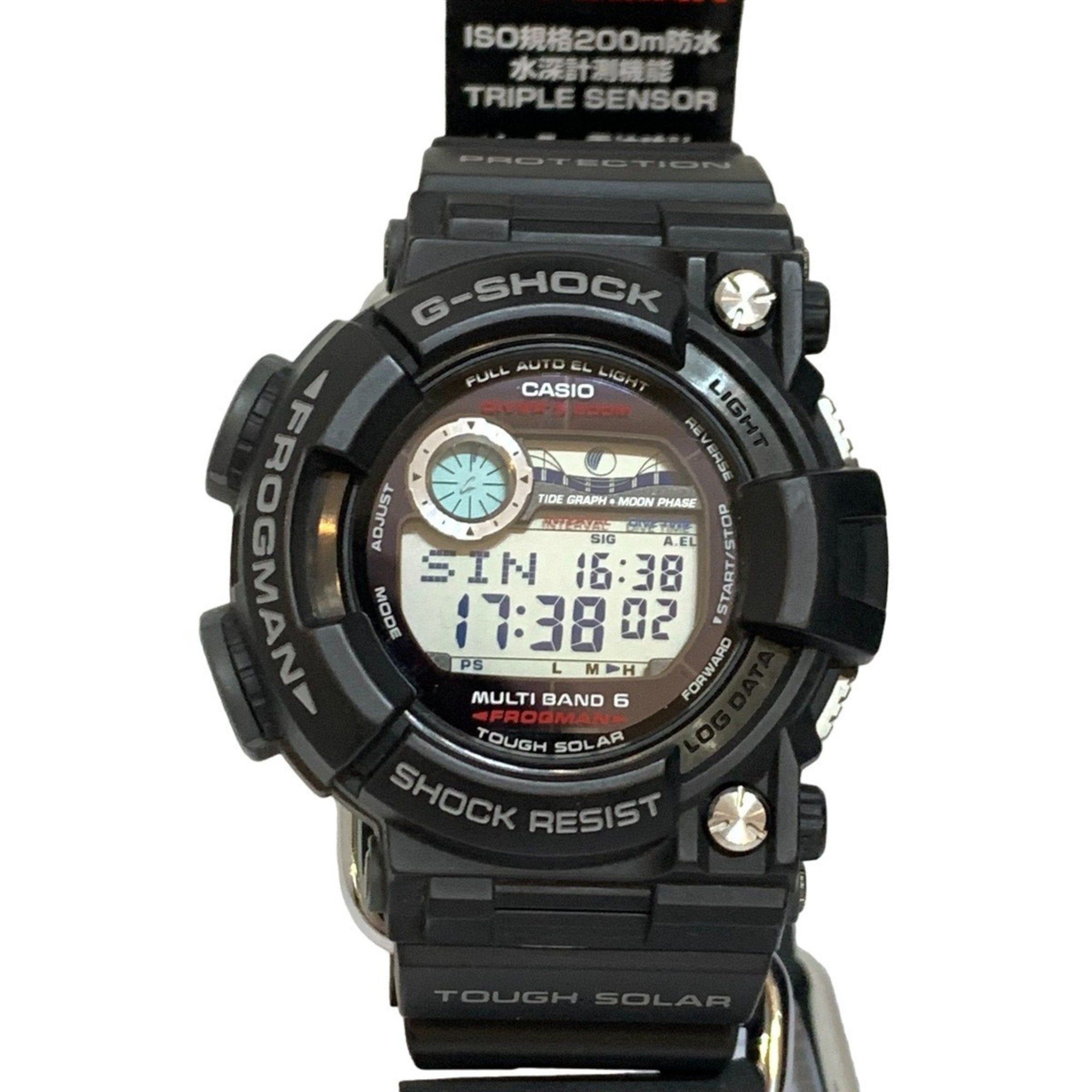 Casio CASIO G-SHOCK Watch GWF-1000-1JF FROGMAN Master of G Black