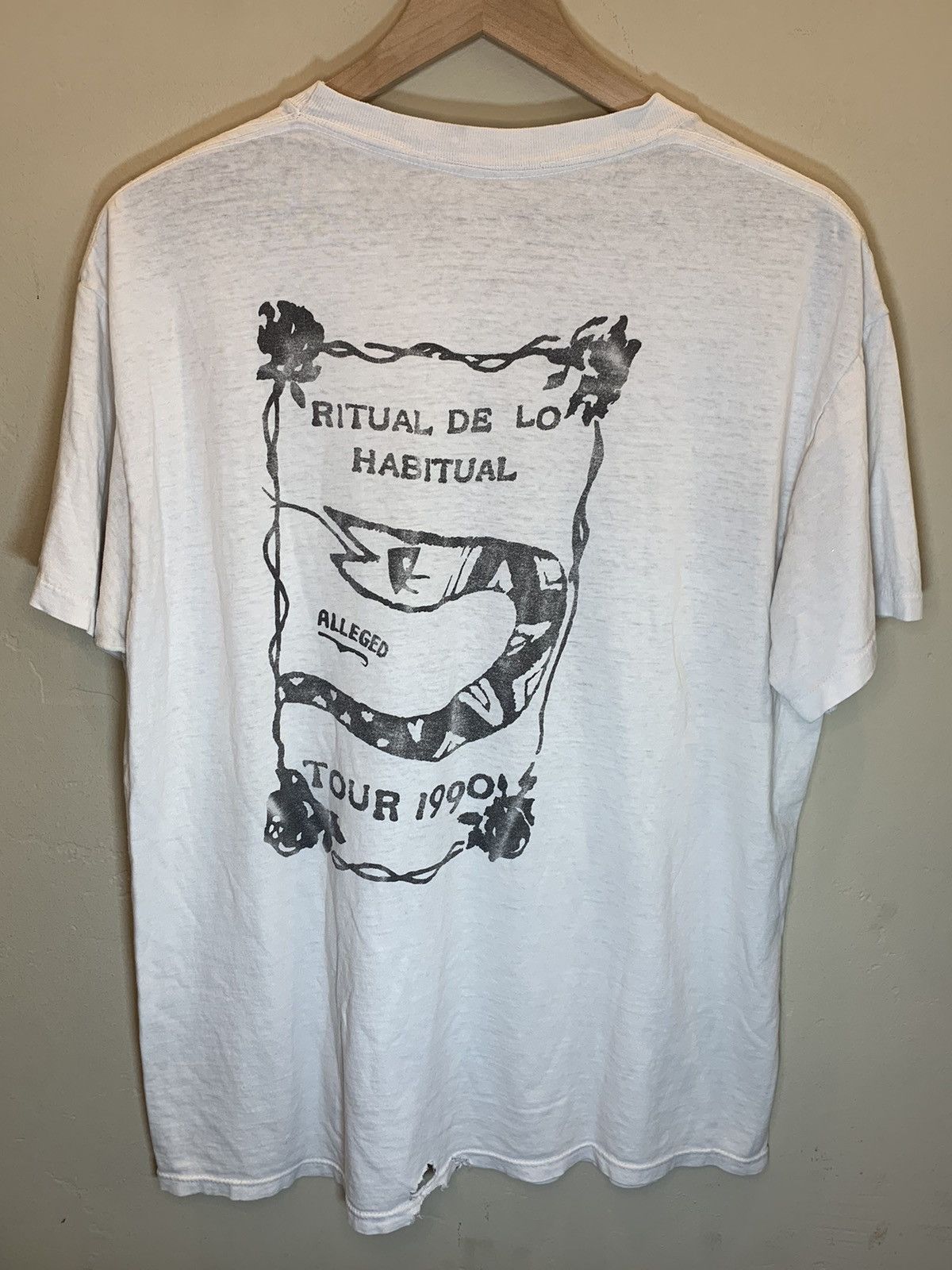 Band Tees RARE Vintage ‘90 Janes Addiction Ritual De Lo Habitual Shirt Size US L / EU 52-54 / 3 - 2 Thumbnail