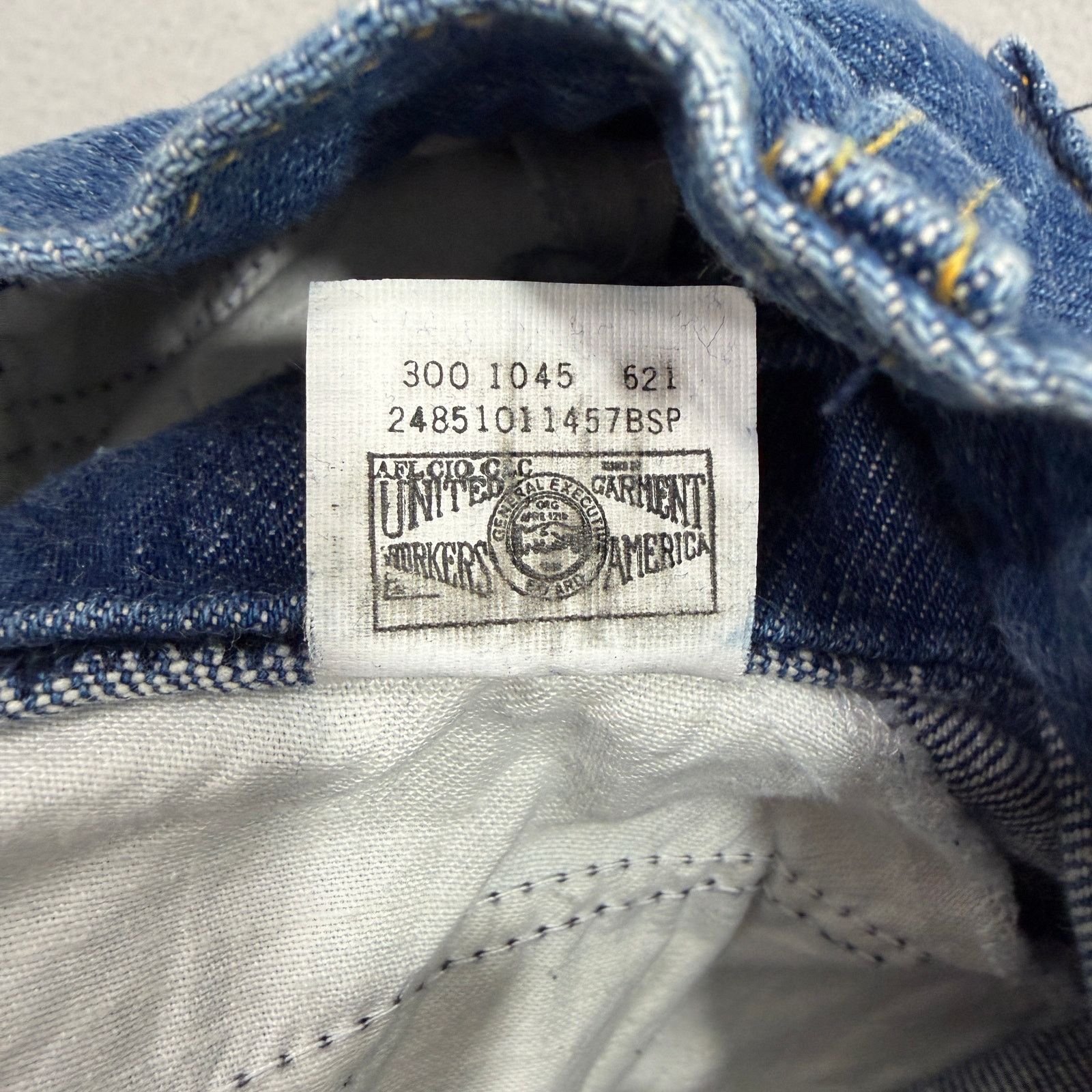 Vintage Vintage Lee Jeans Women's 9 (Fits 25x28) Blue Mom High Rise Size 25" / US 0 / IT 36 - 5 Thumbnail