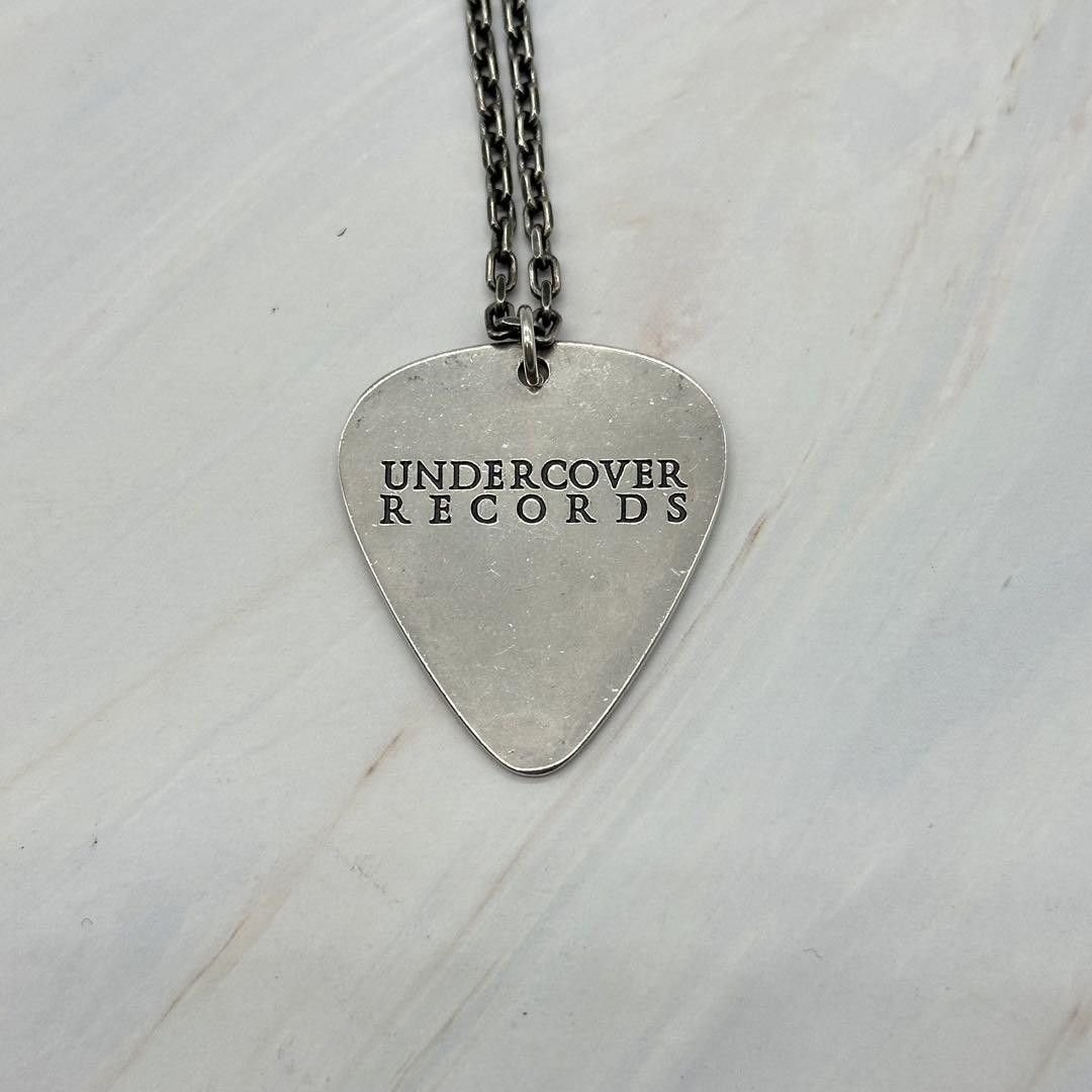 Undercover SS06 "T" Guitar Pick Logo .925 Silver Necklace Size ONE SIZE - 3 Thumbnail