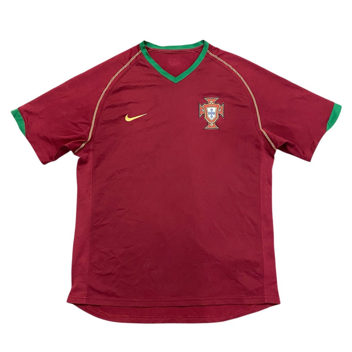 Nike Nike Portugal 2006-08 Home Kit Size US M / EU 48-50 / 2 - 1 Thumbnail