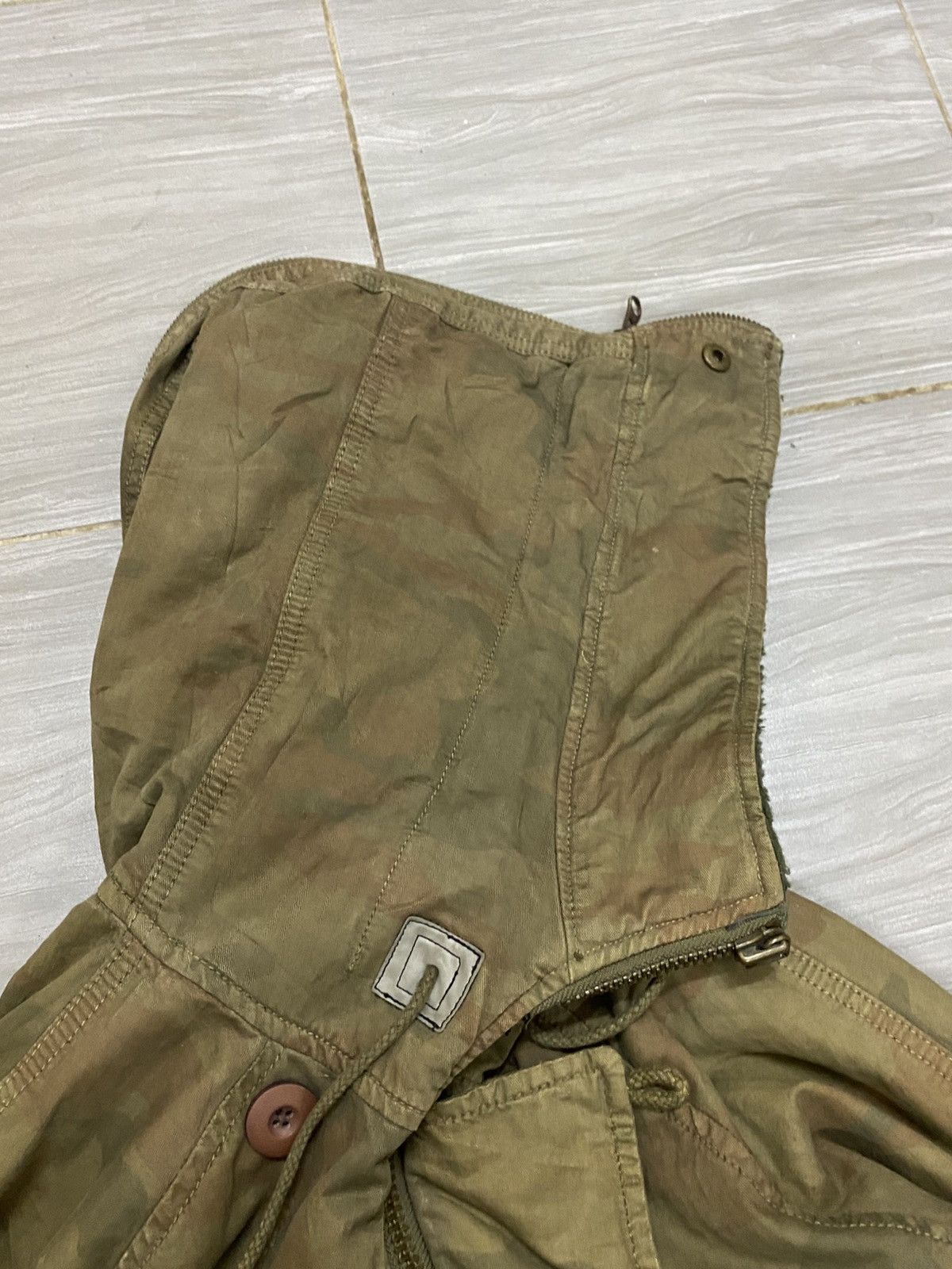 Avirex Avirex N-2B Split Hood Bomber Jacket Camo Flight Grunge Size US M / EU 48-50 / 2 - 7 Thumbnail