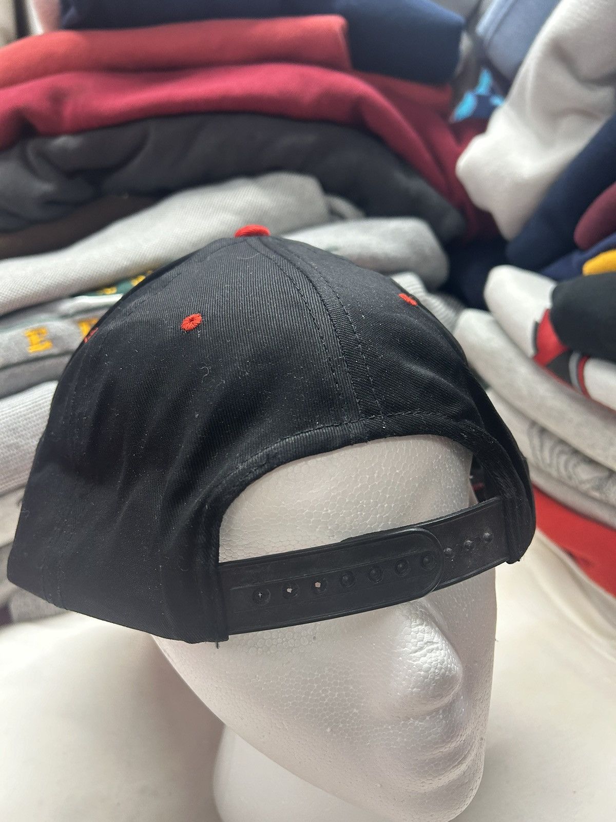 Vintage Crazy Vintage 90s Black Skater Grunge Trucker Snapback Hat Size ONE SIZE - 2 Thumbnail