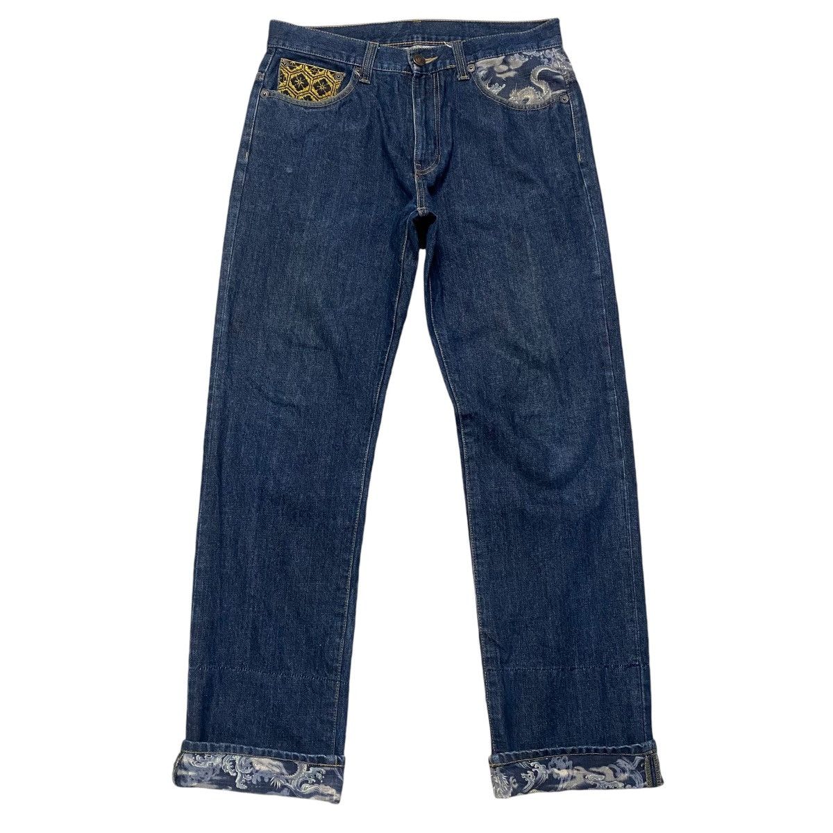 Karakuri Tamashii Karakuri Tamashii Style Denim Dragon Jeans Size US 33 - 2 Thumbnail