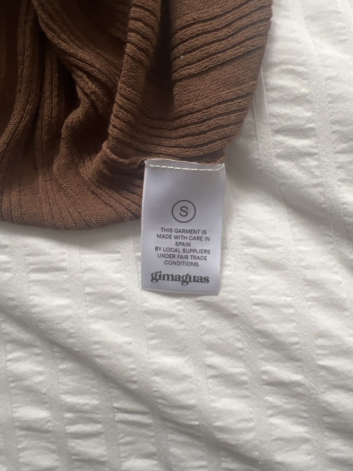 Gimaguas Gimaguas Brown Macondo Mini Skirt Size 27" / US 4 / IT 40 - 5 Thumbnail