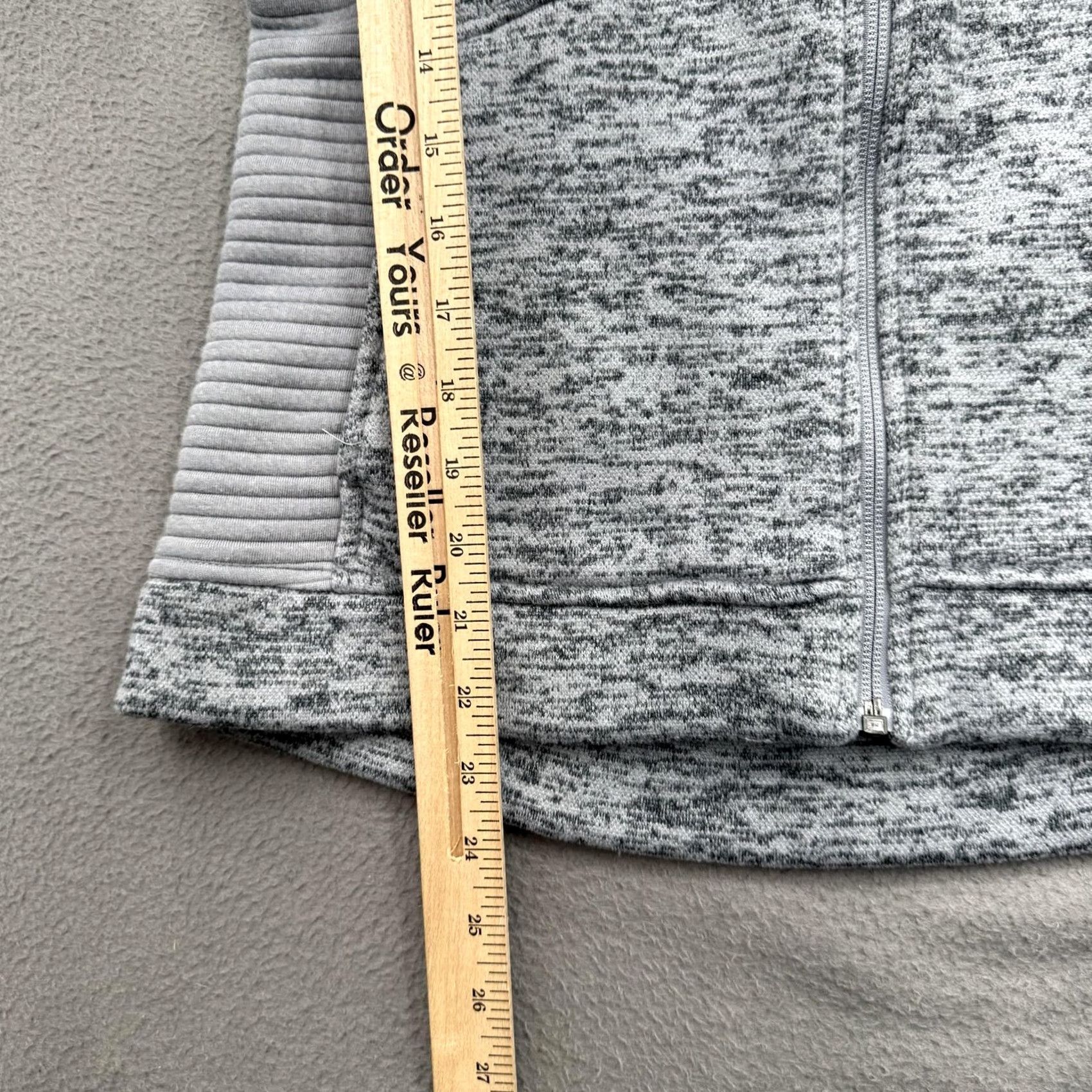 The North Face The North Face Jacket Womens Medium Gray Fleece Full Zip Beaver Creek Ski Resort Size M / US 6-8 / IT 42-44 - 6 Thumbnail
