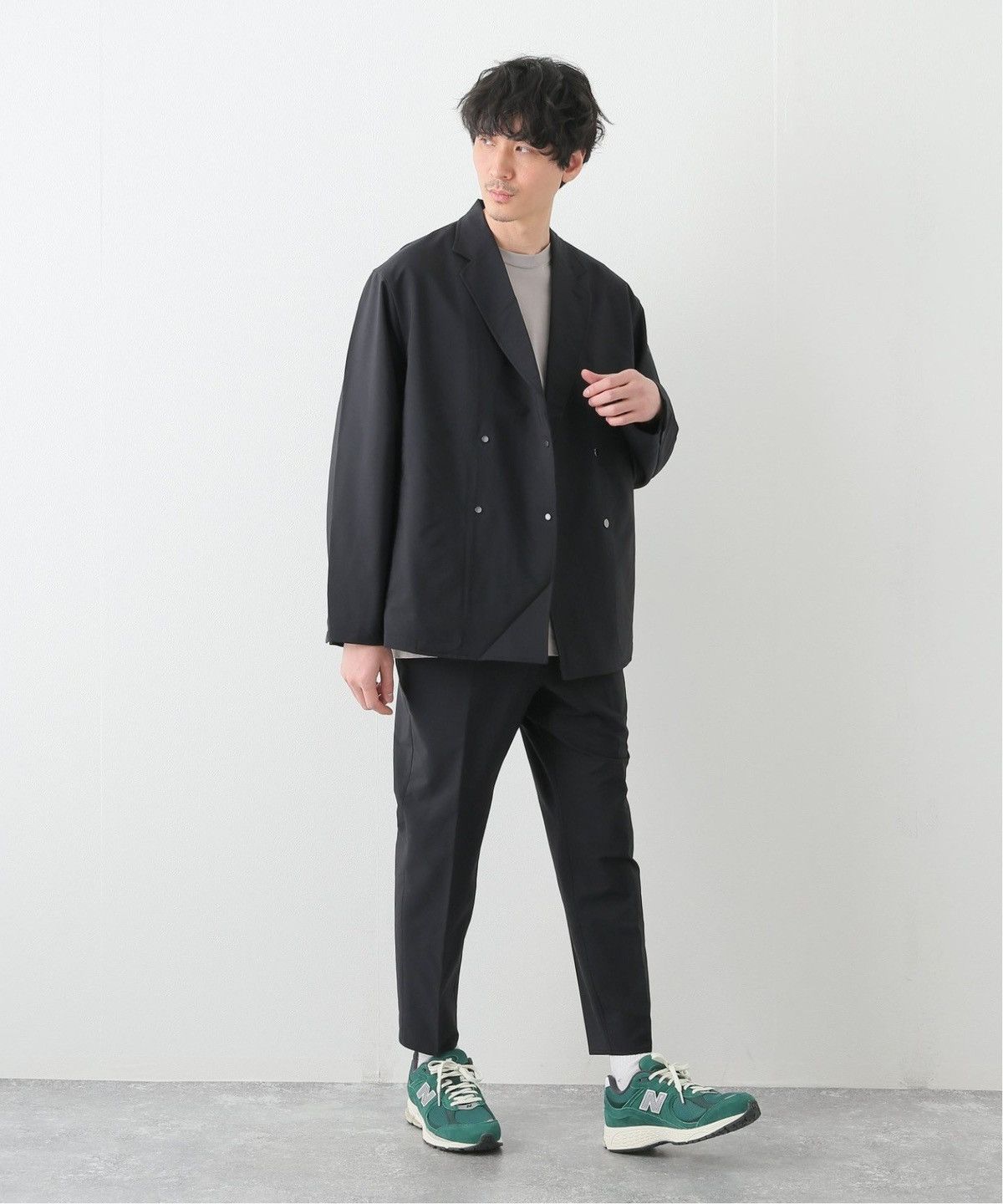New Balance New balance Met24 Double Breasted Blazer Japan Size US M / EU 48-50 / 2 - 15 Thumbnail