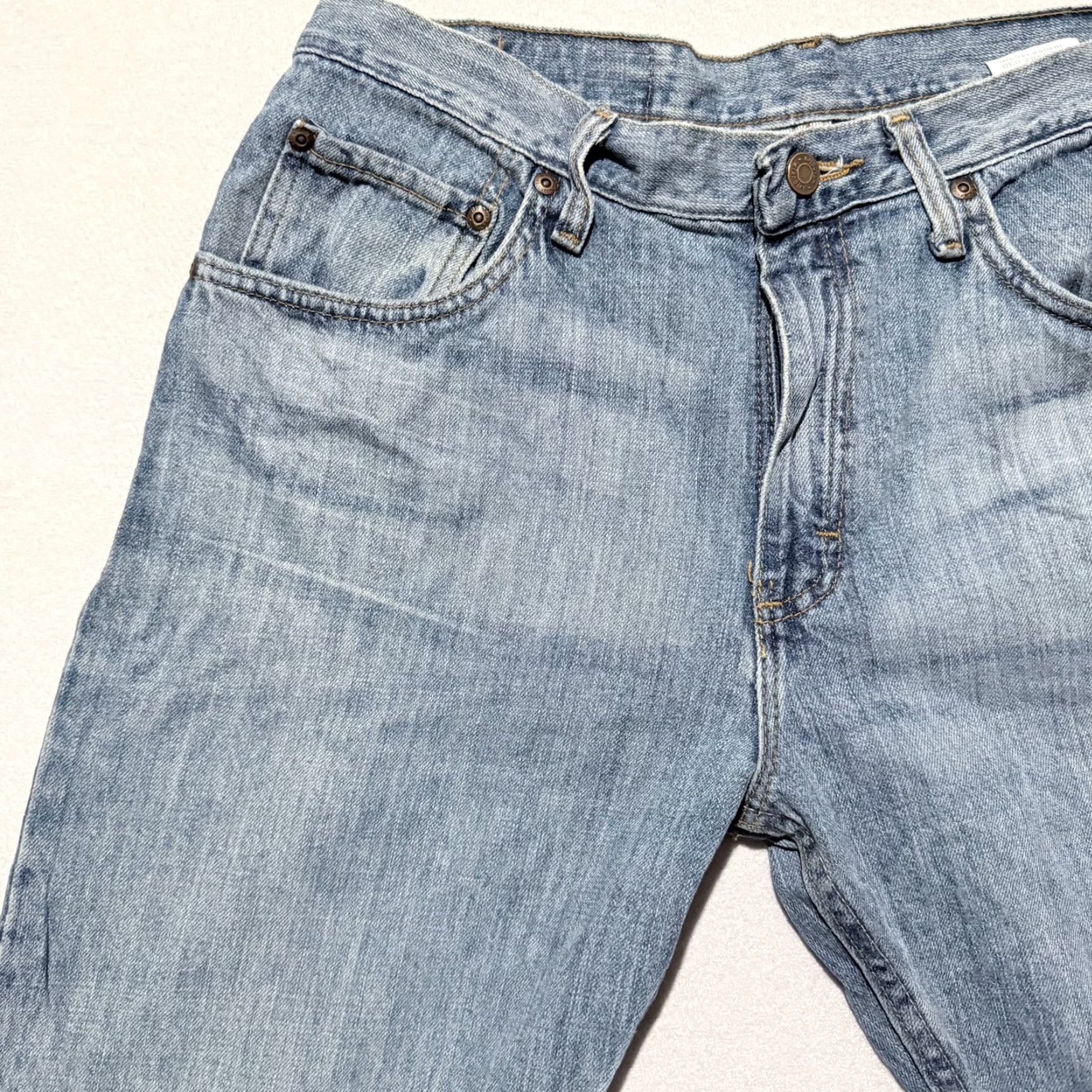Wrangler Wrangler Jeans Men Blue Denim Classic Relaxed Fit Straight Zip Fly - 32x30 Size US 32 / EU 48 - 7 Thumbnail