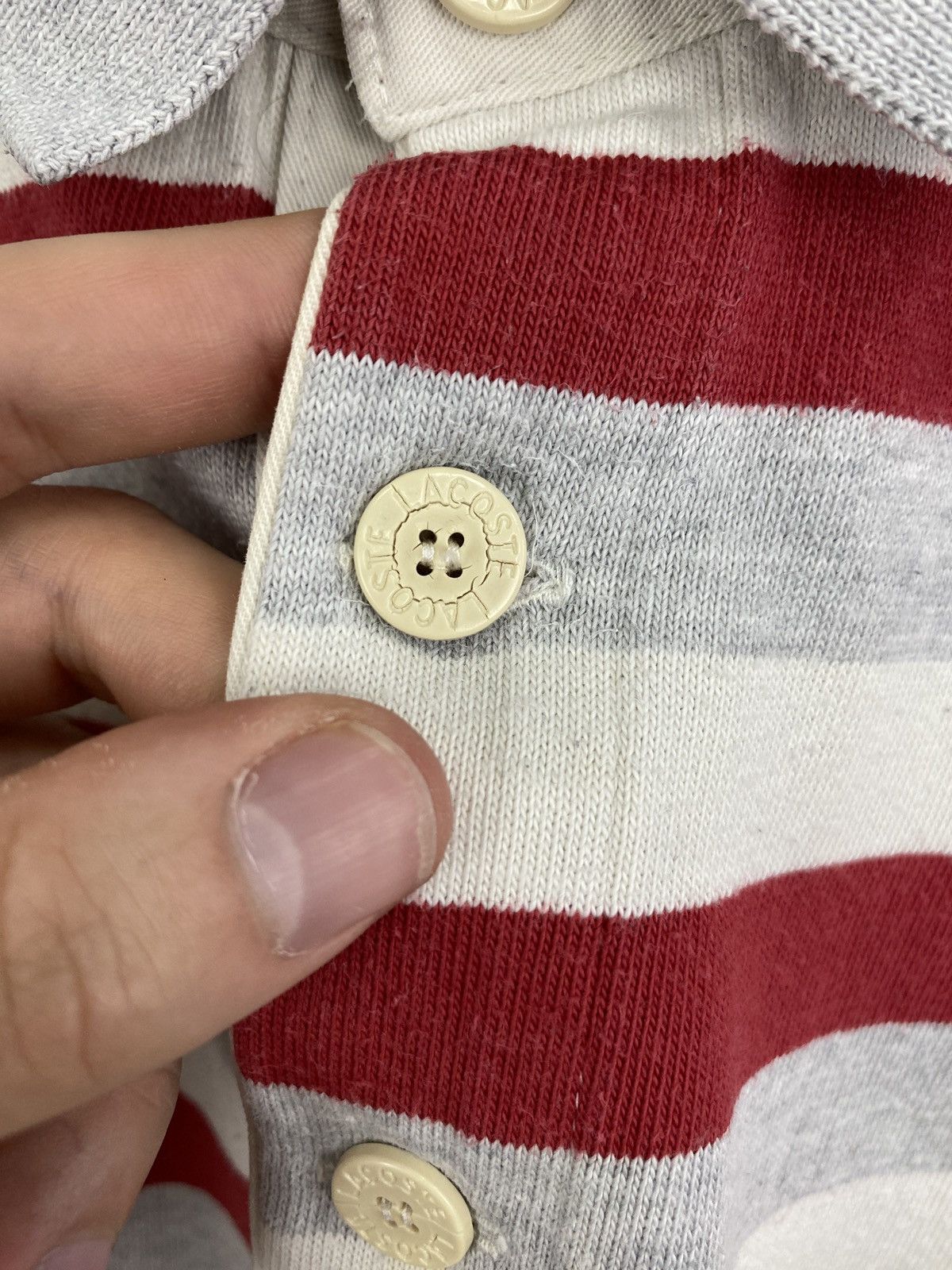 Lacoste 🇫🇷 Vintage 90s Lacoste Polo Long Sleeve made in France Y2K Size US M / EU 48-50 / 2 - 9 Thumbnail