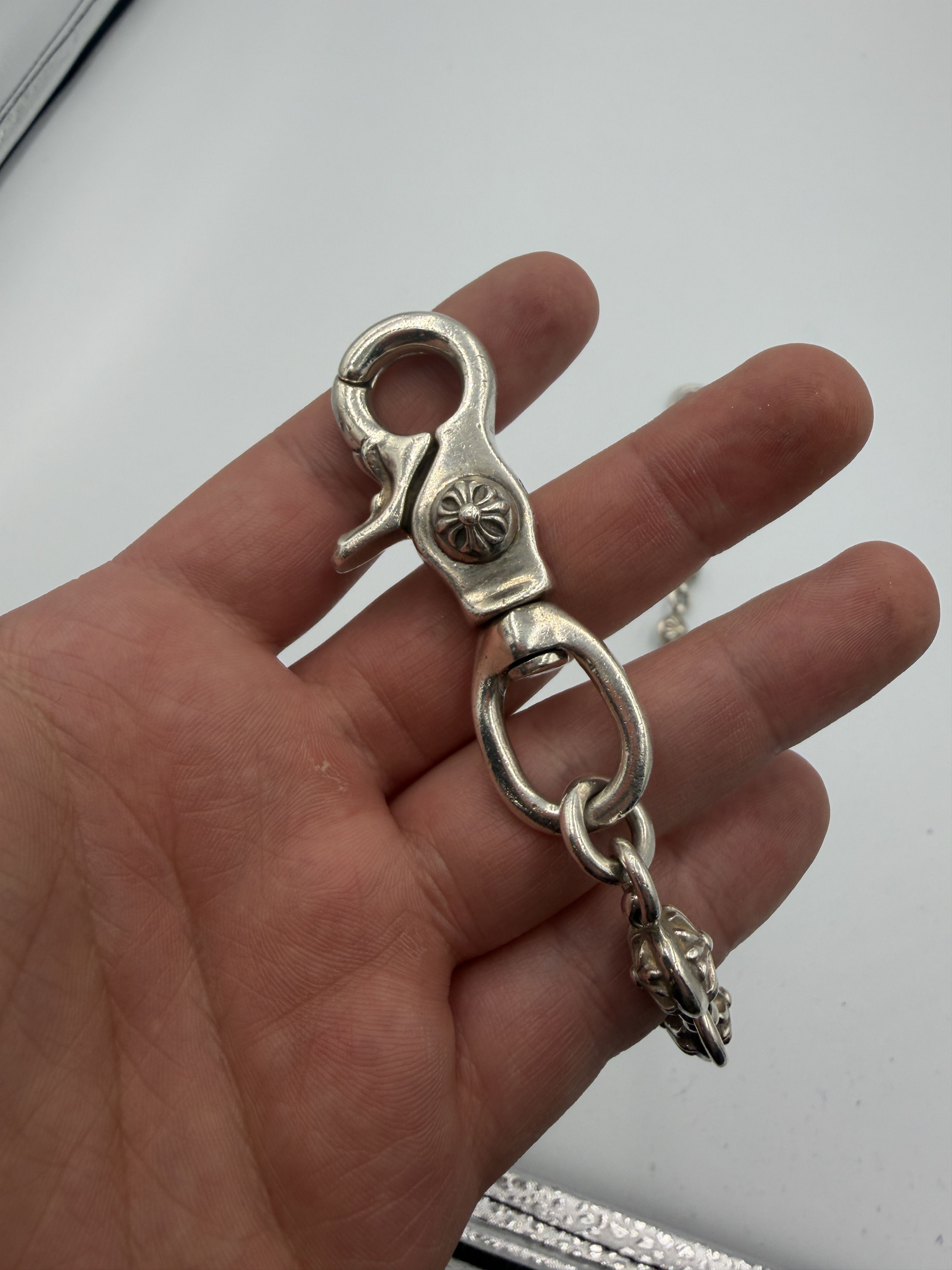 Chrome Hearts Chrome Hearts Silver Cross Ball Wallet Chain Size ONE SIZE - 2 Thumbnail