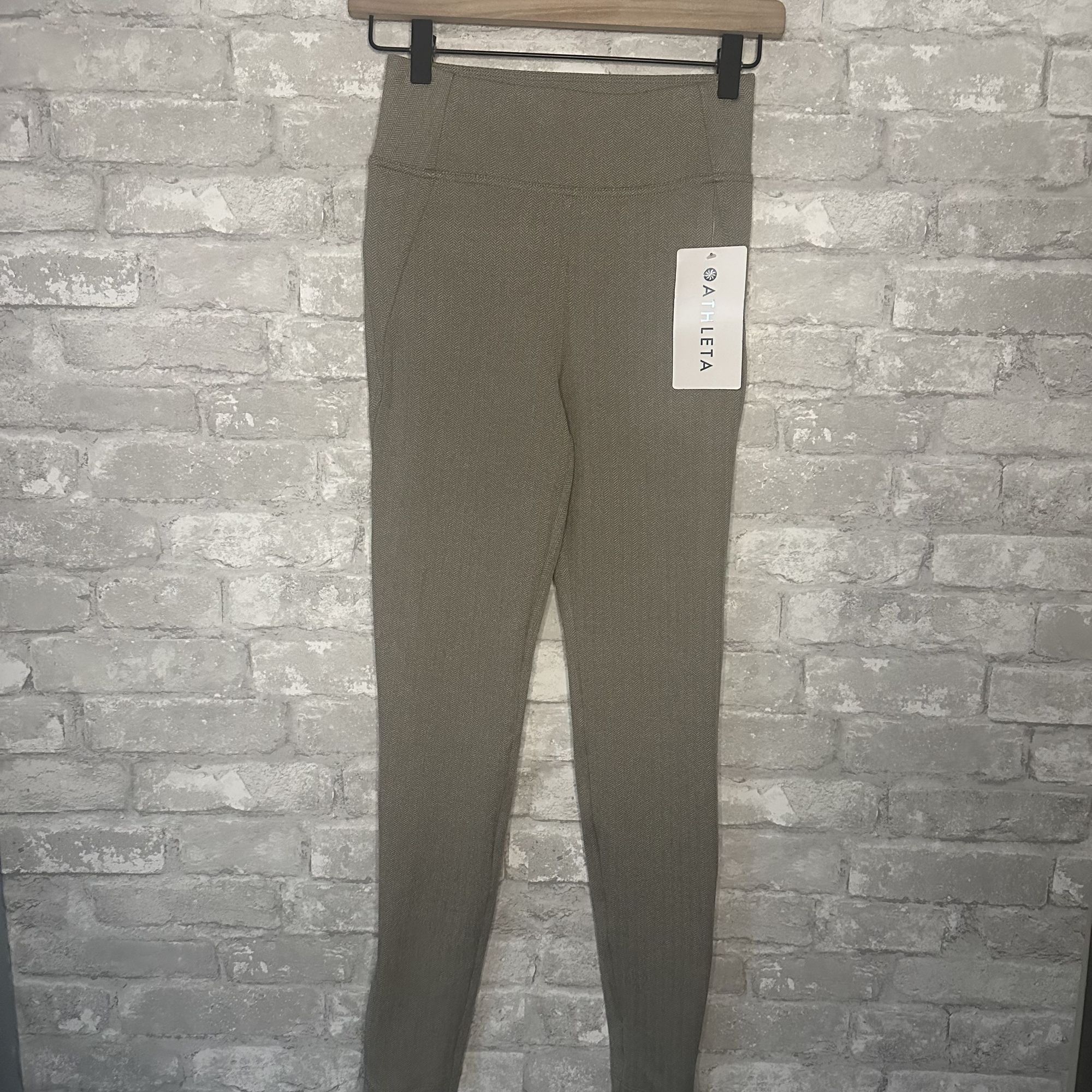 Athleta Athleta Delancey Skyline Herringbone Tight NWT Size XXS Size 24" / US 00 / IT 34 - 1 Thumbnail