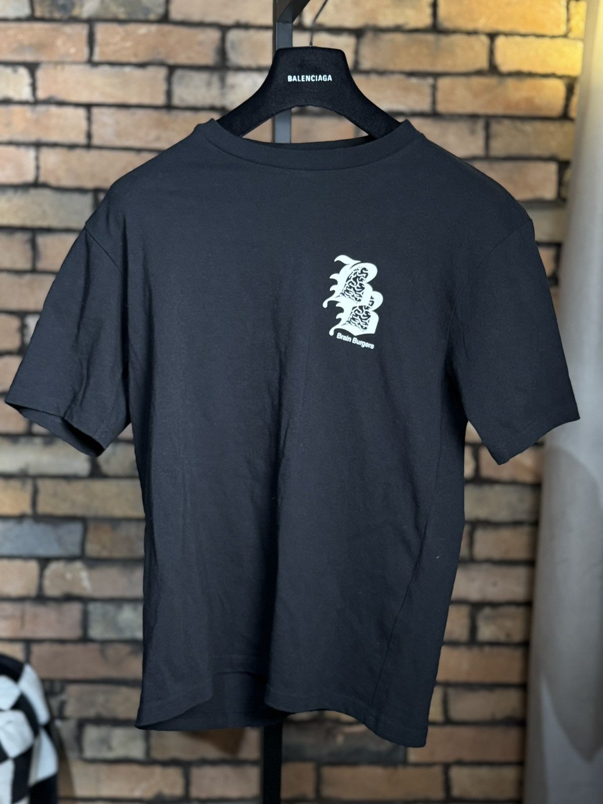 Undercover BAND TEE GOTHIC LETTERS BRAIN BURGERS TEE SHIRT BLACK Size US M / EU 48-50 / 2 - 2 Thumbnail