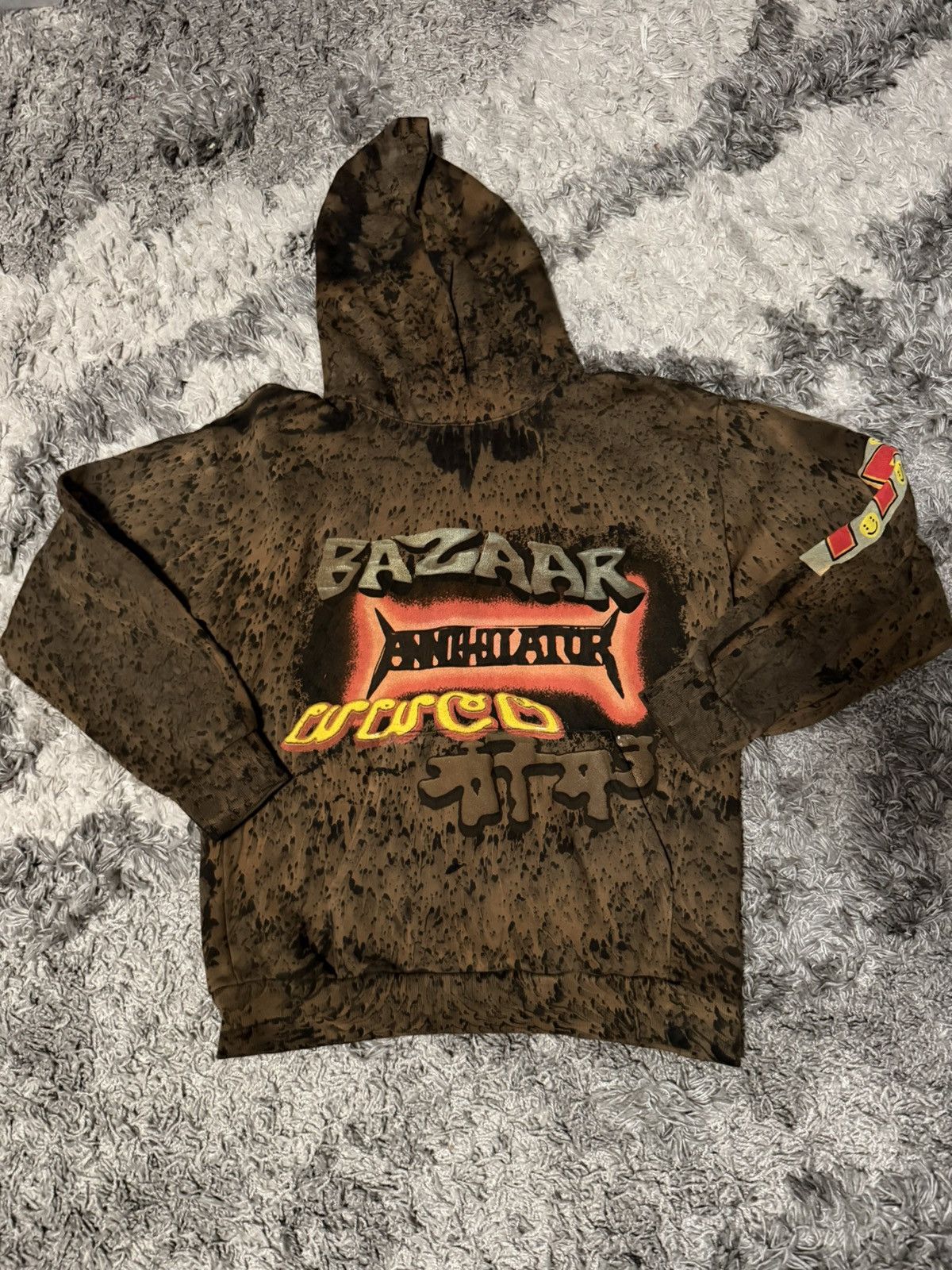 Cactus Plant Flea Market × Travis Scott TRAVIS SCOTT CACTUS JACK CPFM “ BAZAAR” HOODIE in XL Size US XL / EU 56 / 4 - 1 Thumbnail