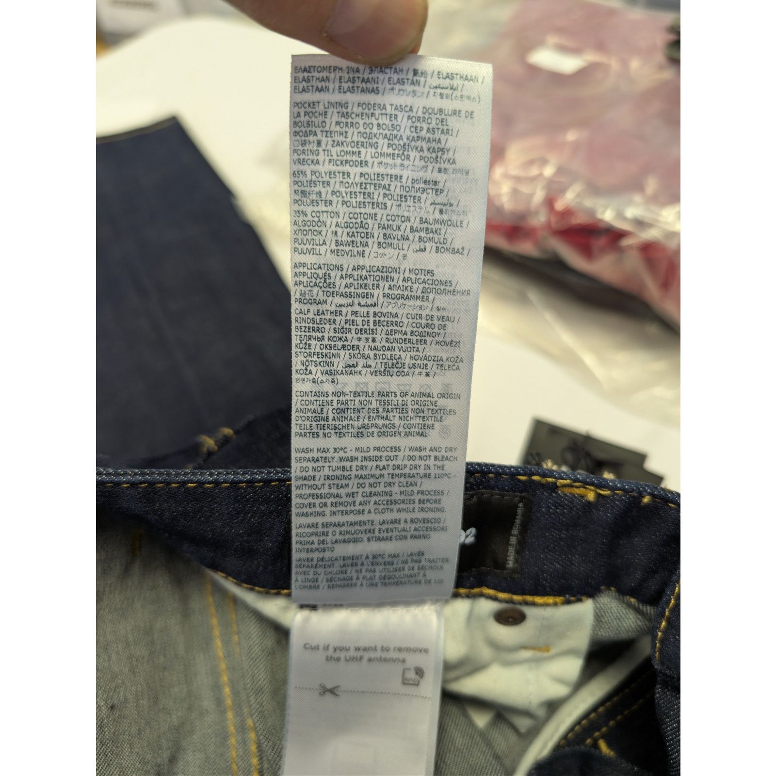 Dsquared2 o1rshd1 Denim Skater Jean in Blue Size US 32 / EU 48 - 17 Thumbnail