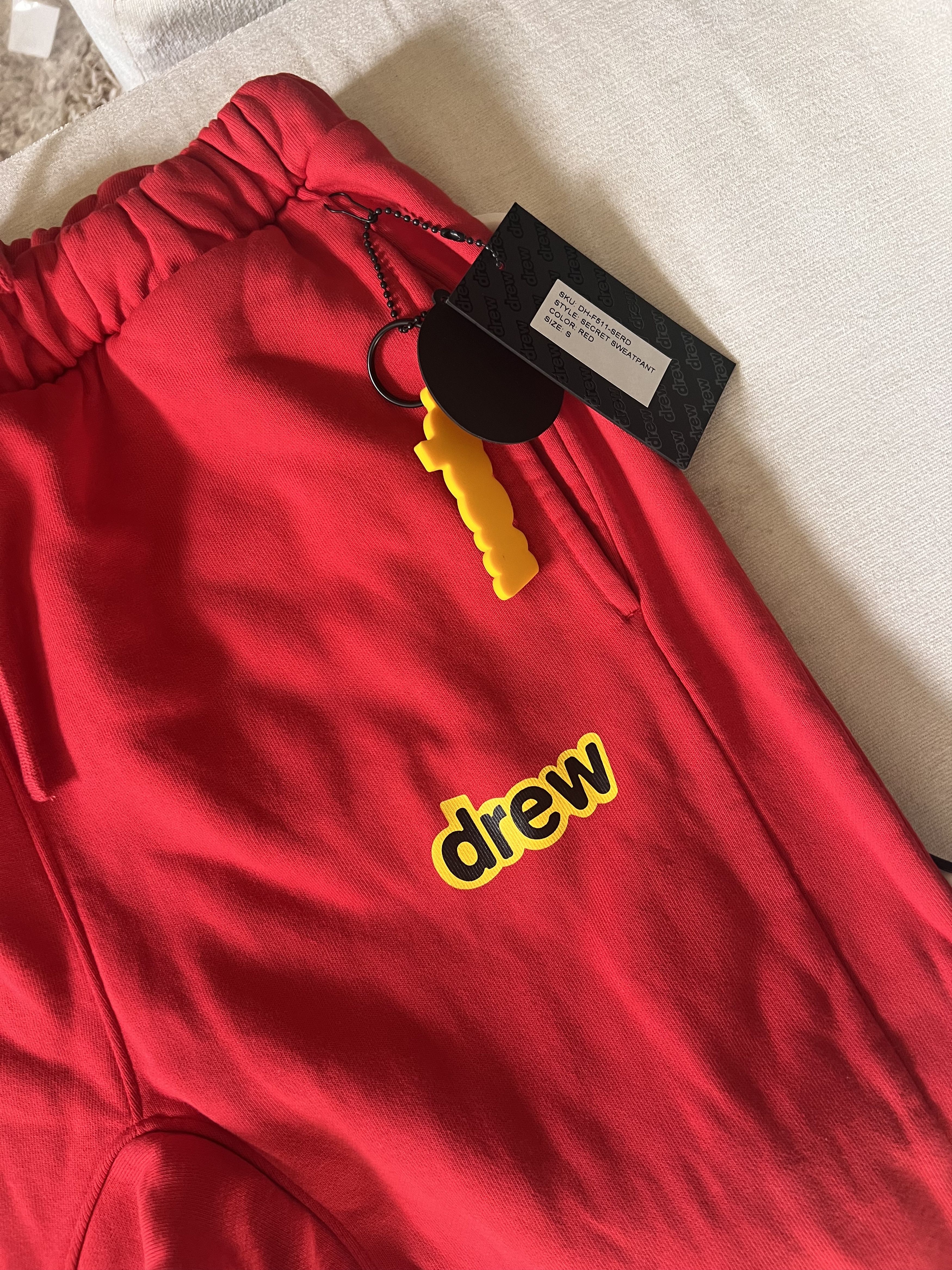 Drew House Drew House Secret Sweatpant Red S Size US 27 - 1 Thumbnail