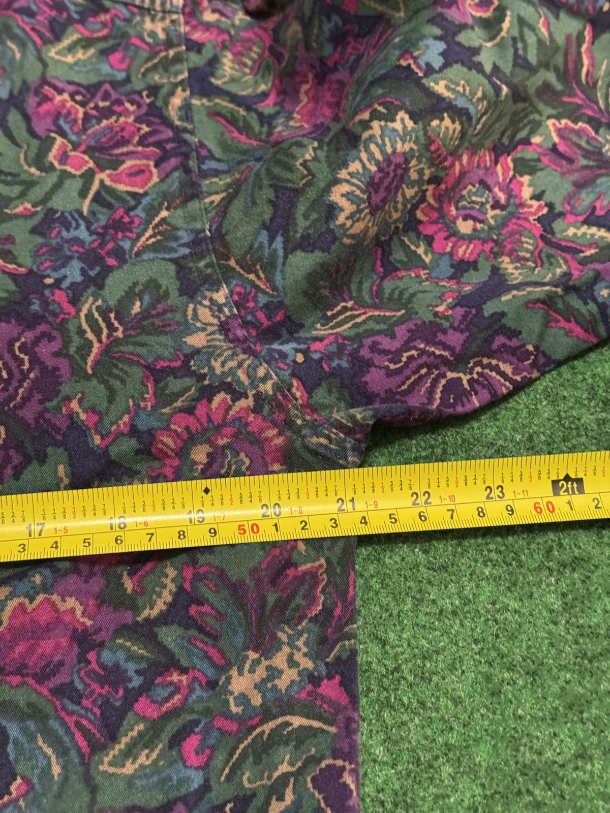 Woolrich Woolen Mills Woolrich Floral Flower Vintage 90s Button Up Blouse Shirt M Size M / US 6-8 / IT 42-44 - 5 Thumbnail