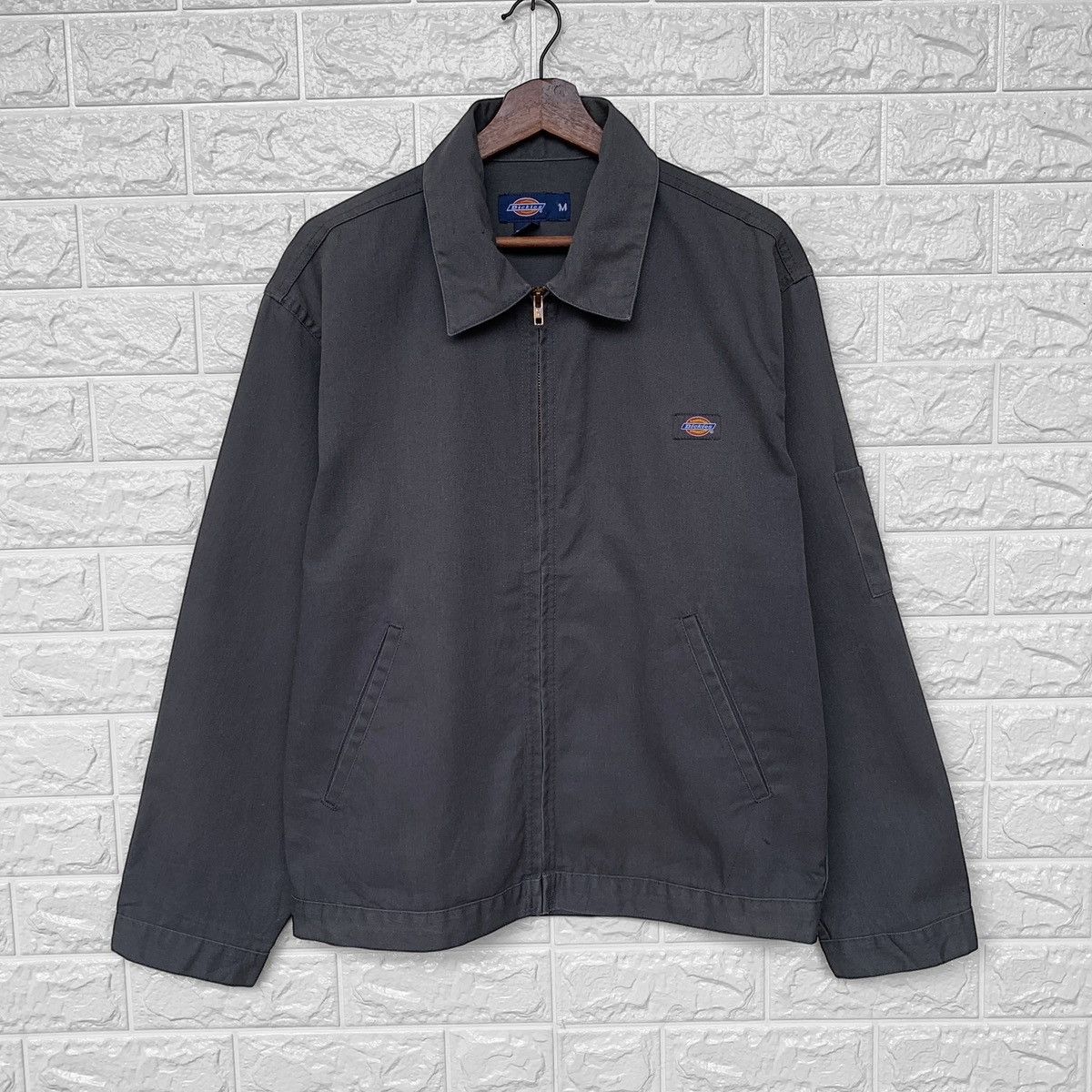 Dickies Vintage Dickies Workwear Zipper Jacket Size US L / EU 52-54 / 3 - 1 Thumbnail
