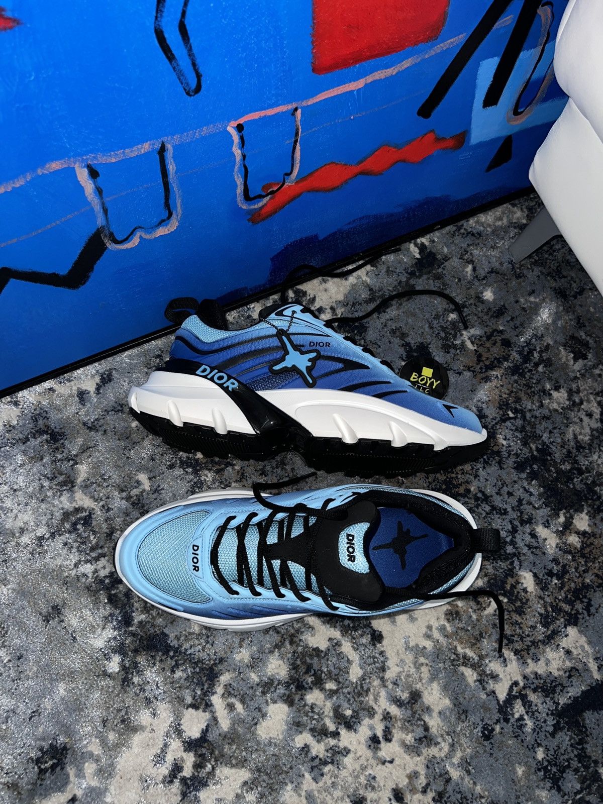 Dior DIOR B44 SNEAKERS Size US 8.5 / EU 41-42 - 10 Thumbnail