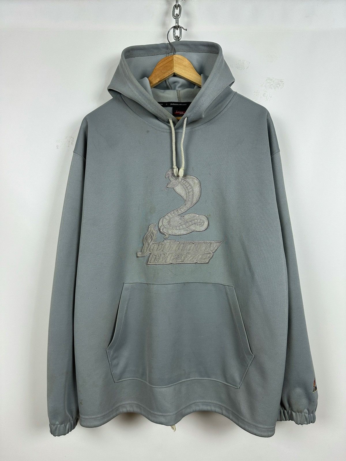 Vintage Vintage Johnny Blaze Cobra Y2K Rap Hoodie Size US XXL / EU 58 / 5 - 1 Thumbnail