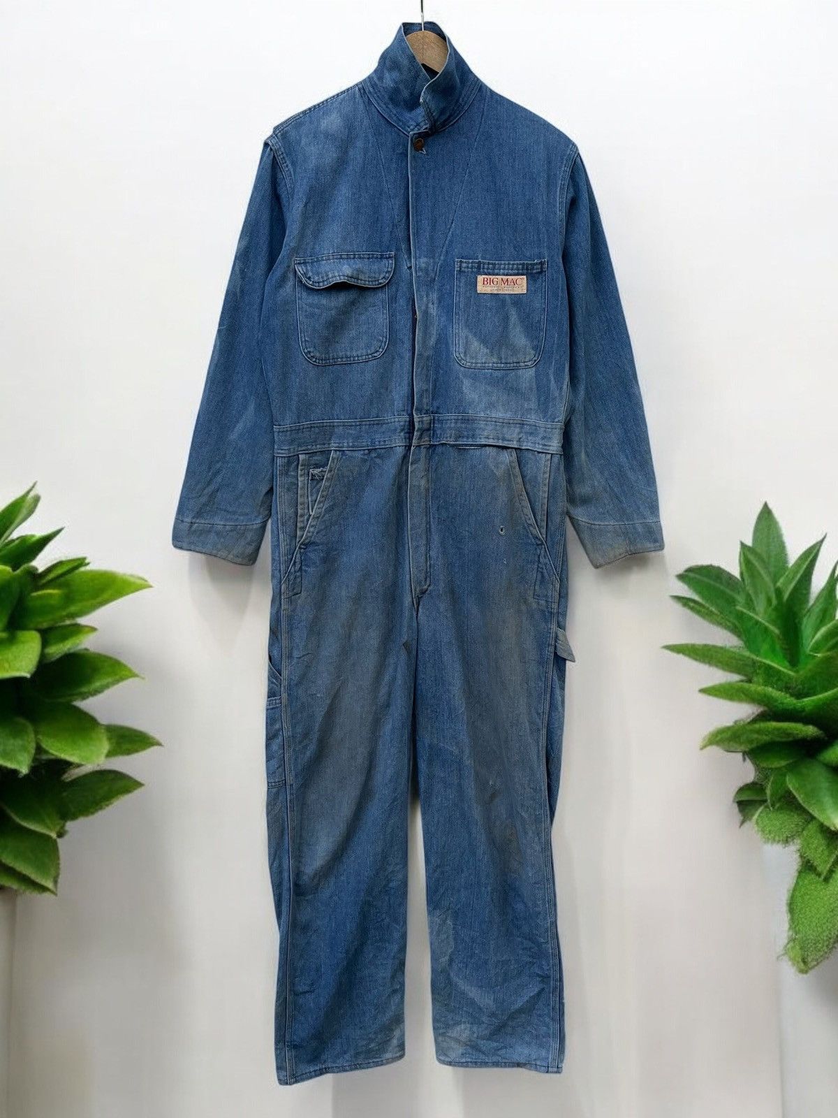 Big Mac × JCPenney × Vintage 🔥RARE🔥 Big Mac by JC Penny Denim Overall Made In Usa Size US L / EU 52-54 / 3 - 1 Thumbnail