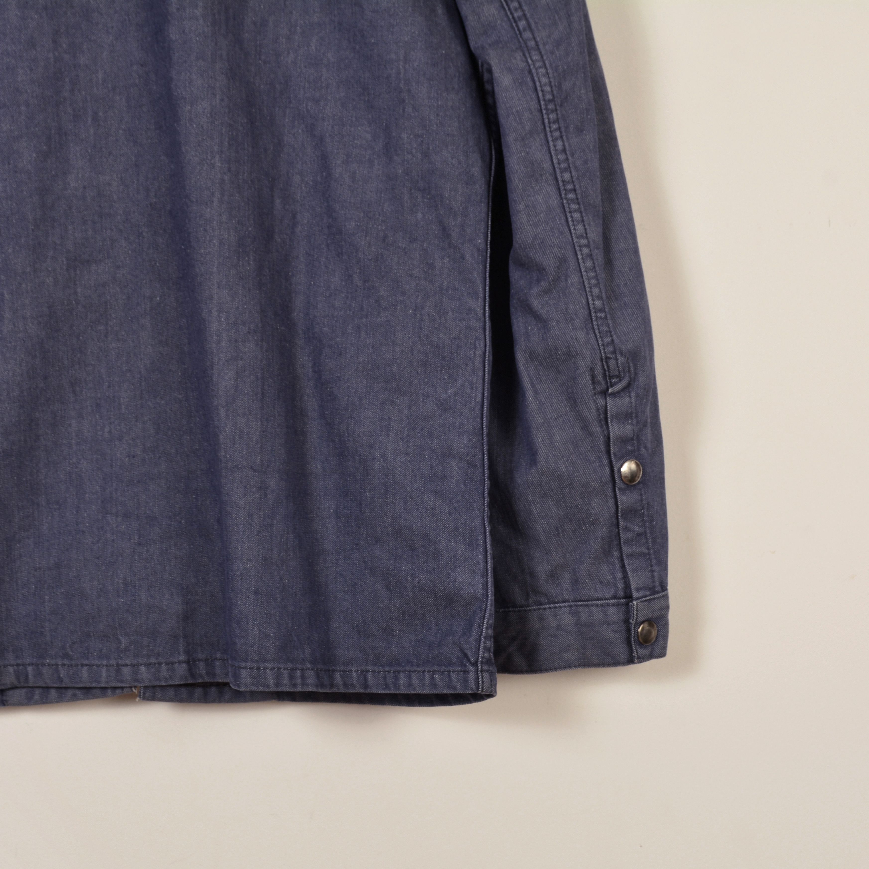 Vintage Vintage french militaria navy work denim 1970-80 (2313) Size US S / EU 44-46 / 1 - 7 Thumbnail