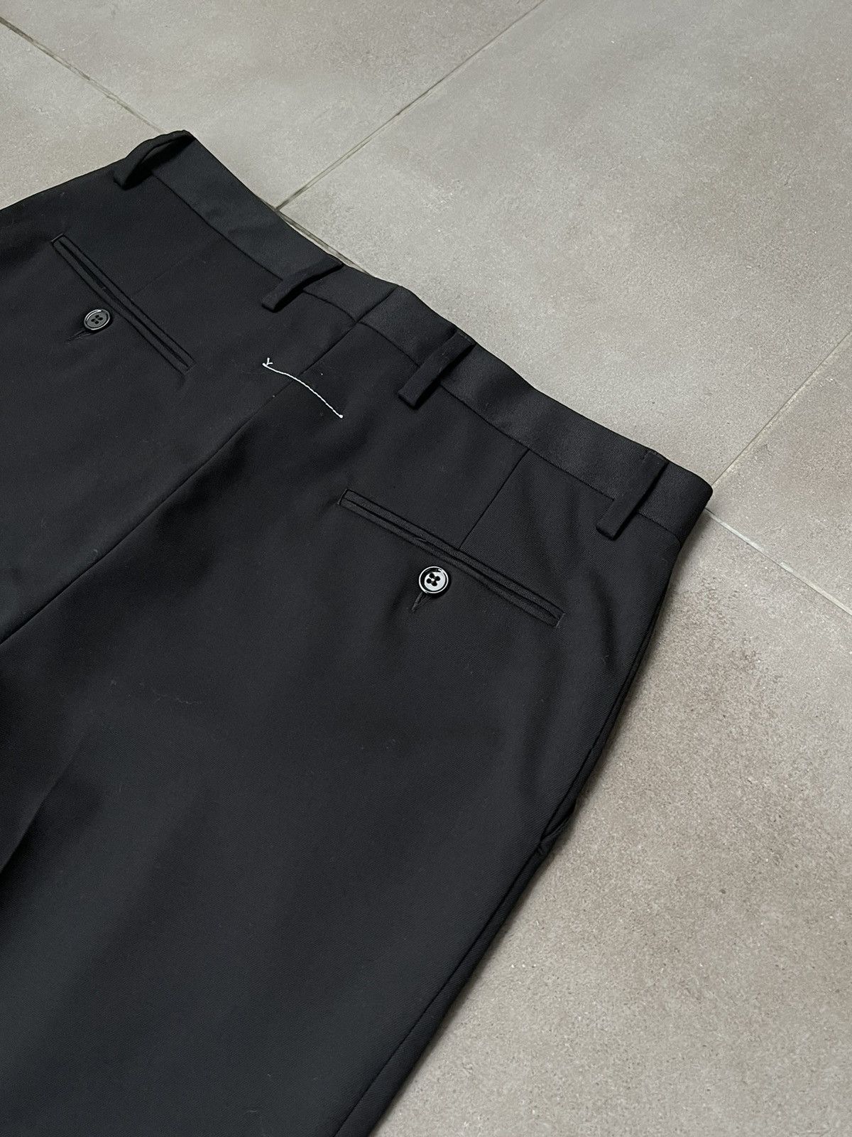 Maison Margiela !DS! SS23 Maison Margiela Reconstructed Black Casual Pants Size US 30 / EU 46 - 20 Thumbnail