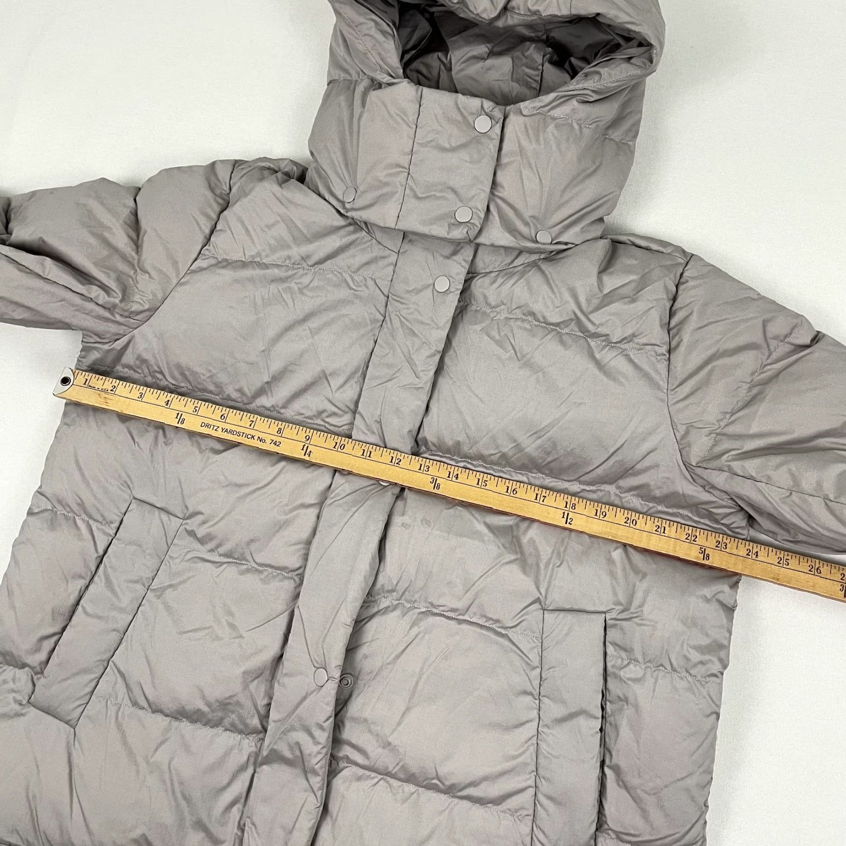 Lululemon Lululemon Wunder Puff Jacket Womens Size 10 Gray Goose Down Puffer Hooded Winter Size L / US 10 / IT 46 - 5 Thumbnail