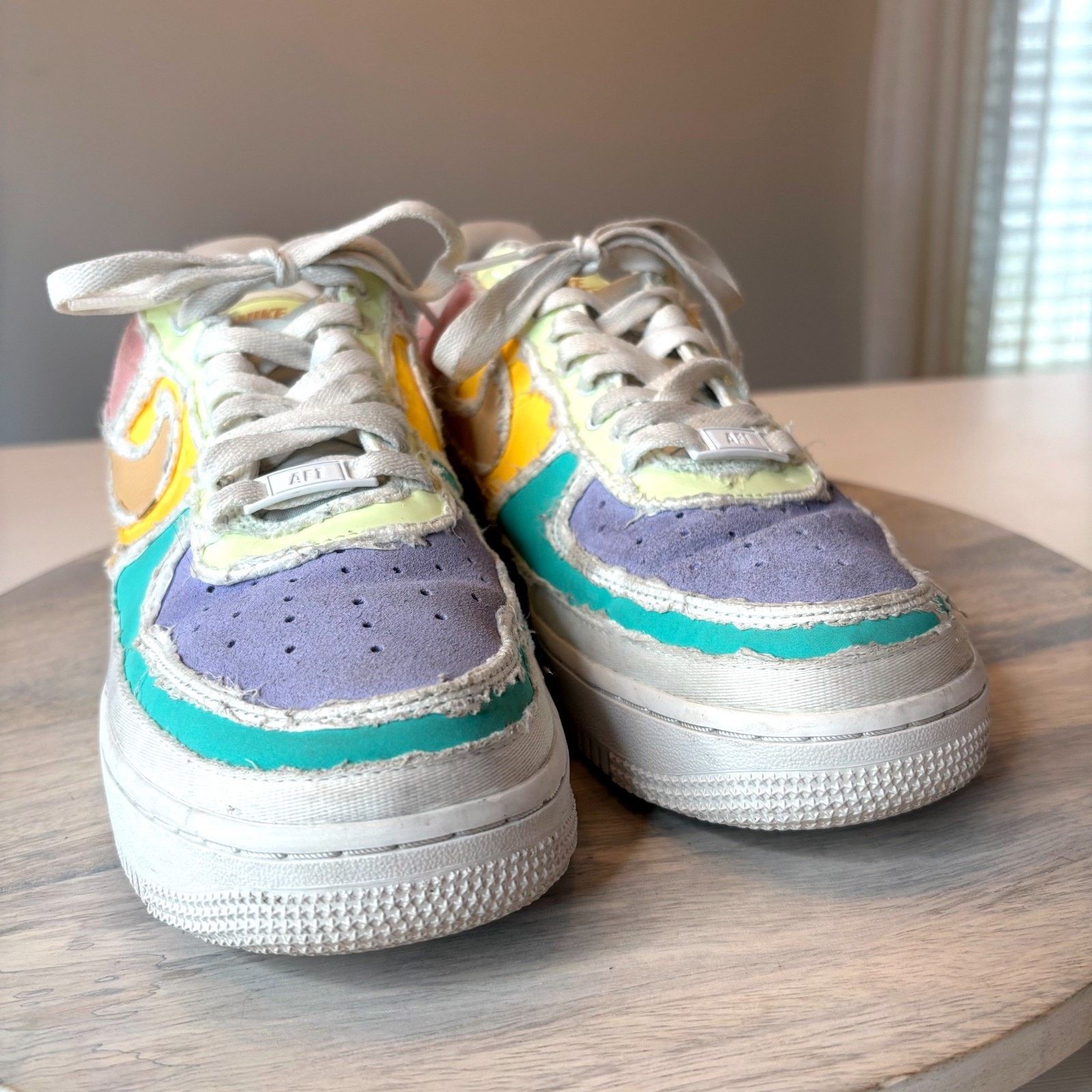 Nike Nike Air Force 1 SE Multi Color Pastel DJ6901-600 Size 9.5 Size US 9.5 / IT 39.5 - 5 Thumbnail