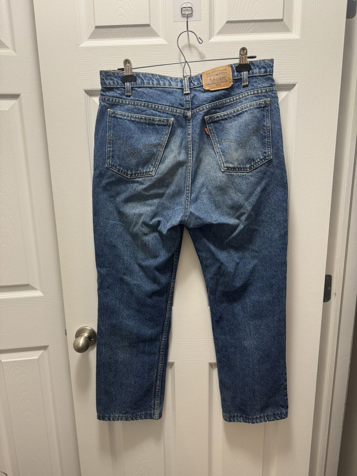 Levi's Vintage Clothing Levi's Levis 619 Orange Tab Vintage 00s Blue Denim Jeans 36 Size US 36 / EU 52 - 1 Thumbnail