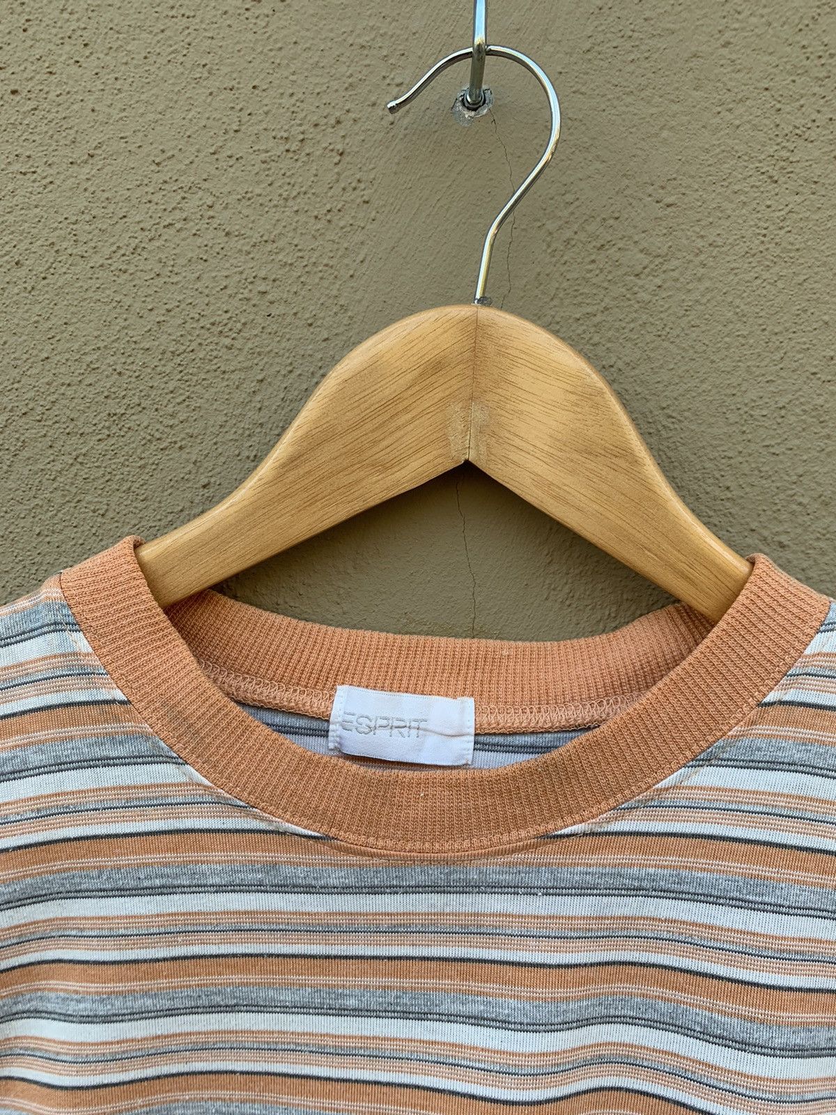 Esprit Vintage Esprit Striped Asap Rocky Style Tshirt Size US L / EU 52-54 / 3 - 3 Thumbnail