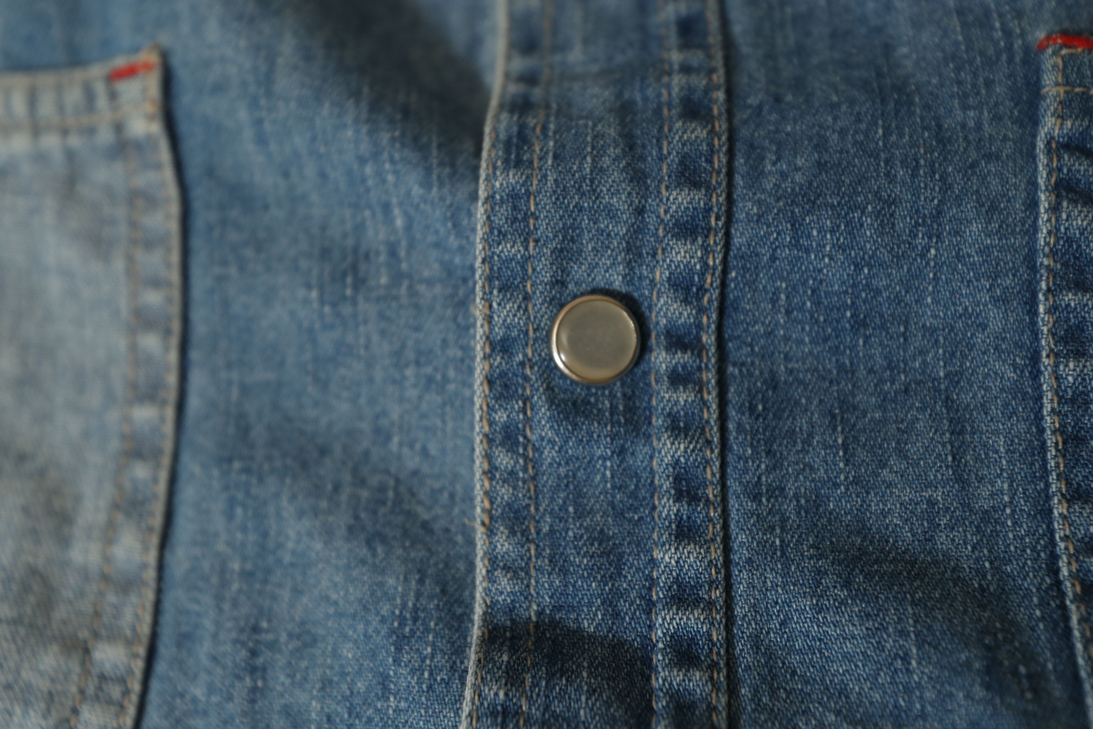 Bugle Boy Bugle Boy Premium Denim Button Down Shirt (L) Size US L / EU 52-54 / 3 - 9 Thumbnail
