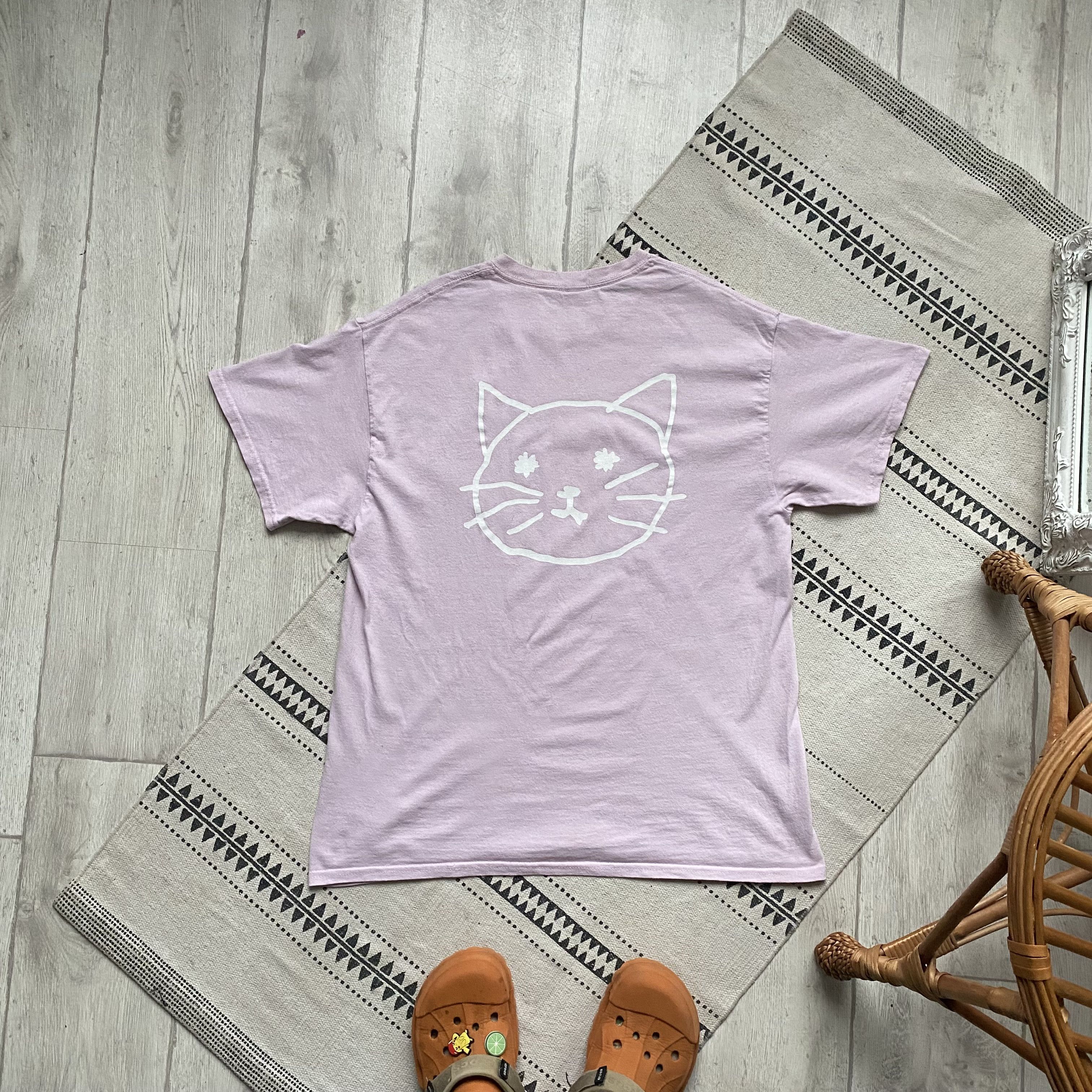 RIPNDIP Vintage 00s PUSSY center logo tee skater surfer CAT logo Size US M / EU 48-50 / 2 - 8 Thumbnail