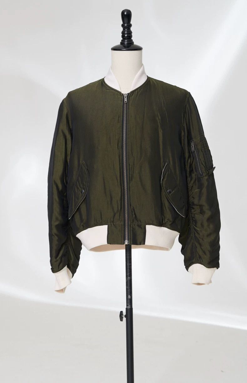 haider ackermann Cotton-padded jacket