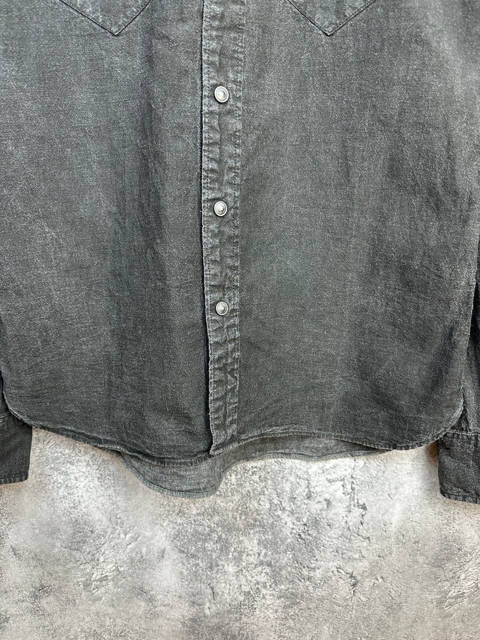 Levi's Levi’s Western Denim Shirt Snap Button Corduroy Collar Size US M / EU 48-50 / 2 - 7 Thumbnail