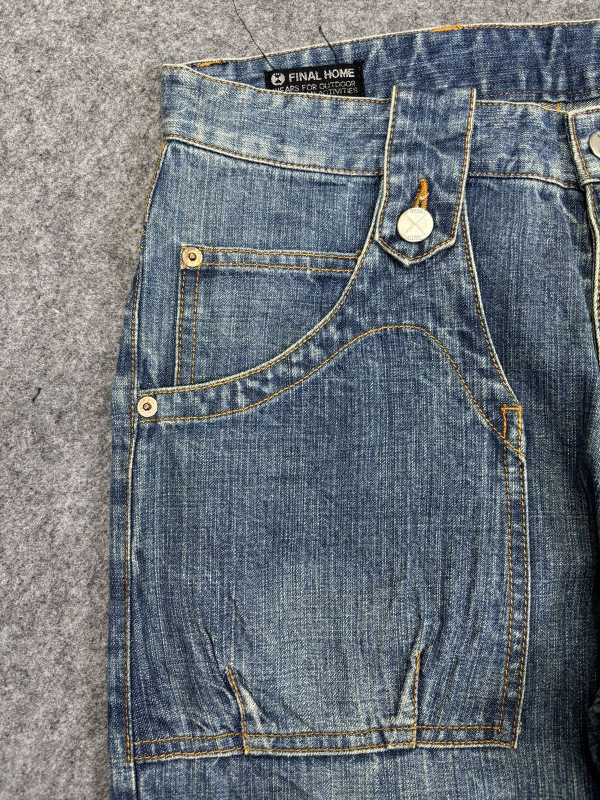 Final Home FINAL HOME Issey Miyake Outdoor Denim K42 Size US 30 / EU 46 - 5 Thumbnail