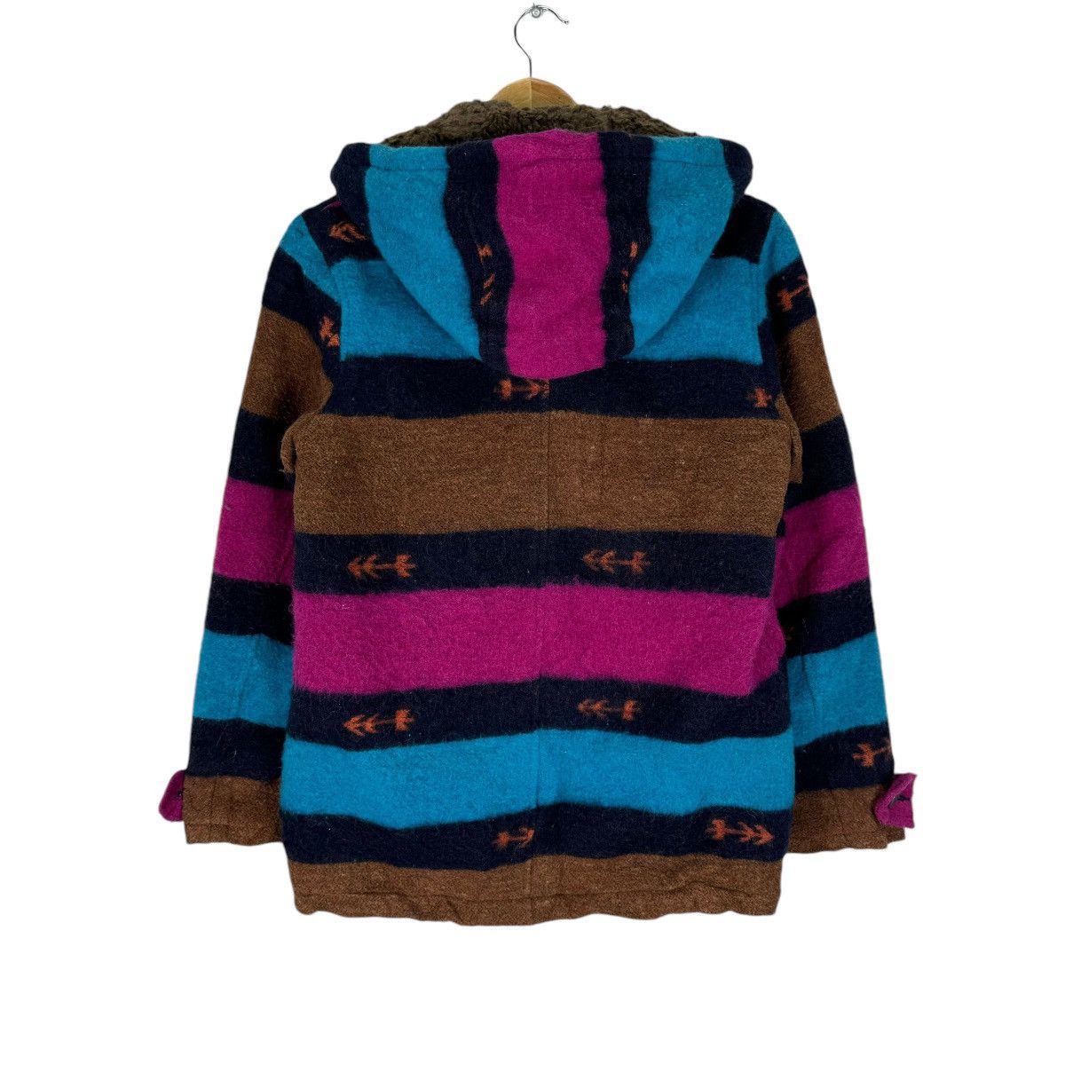 🌟TITICACA NATIVE HOODIE BUTTON JACKET