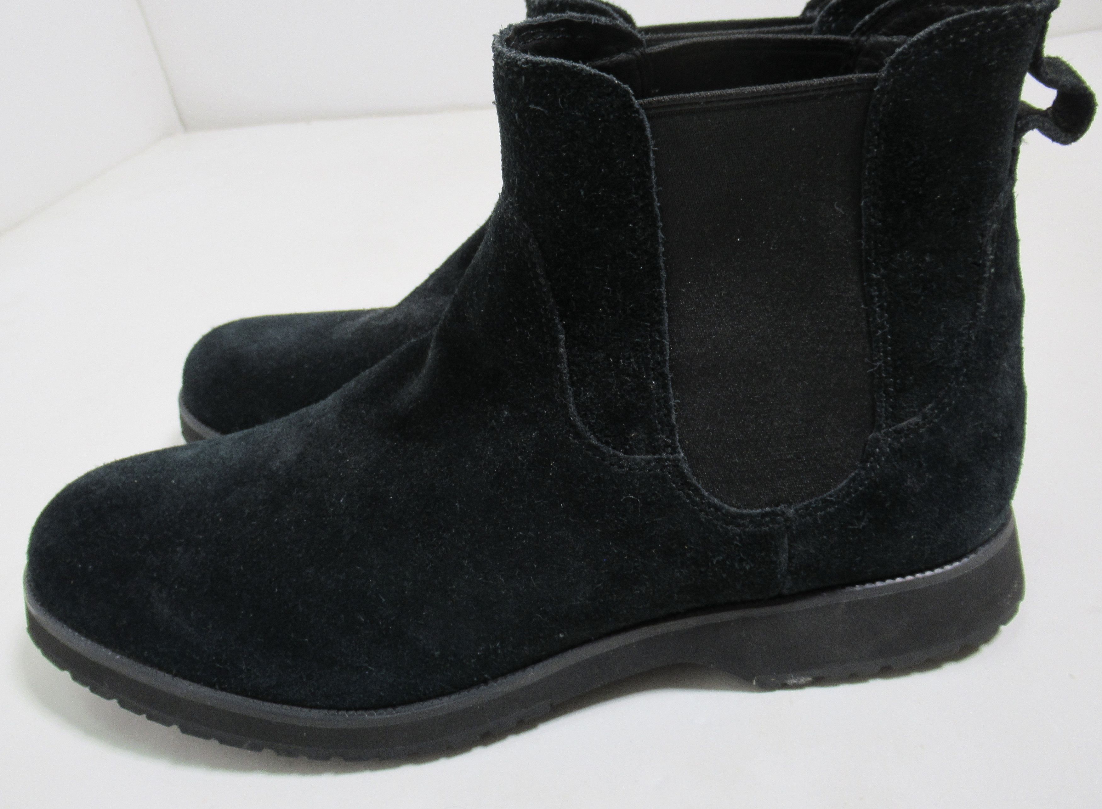 Ugg Ugg Men's Briscoe Chelsea Boots Suede Leather Black Size US 11 / EU 44 - 6 Thumbnail